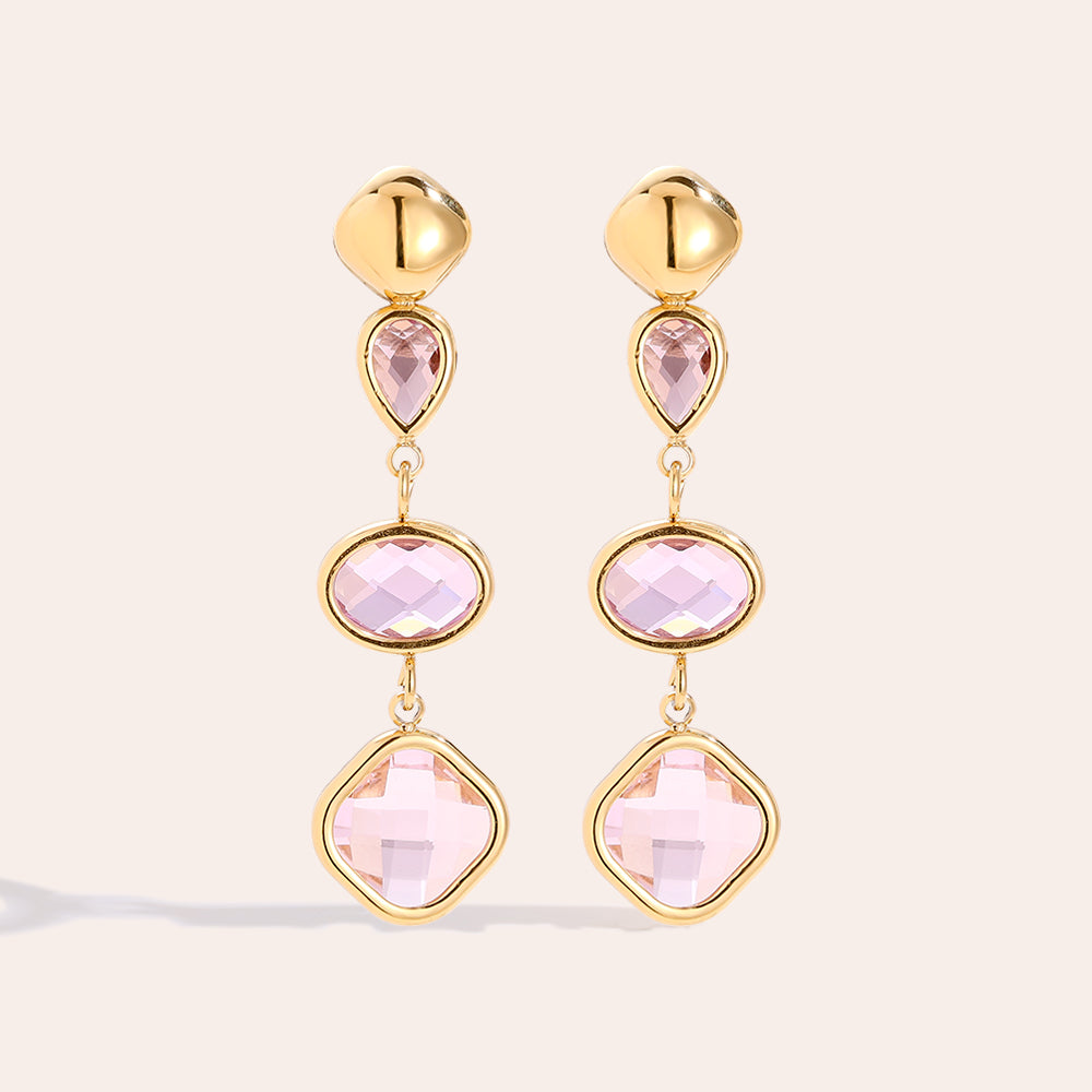 Lavender Diamond Ohrringe