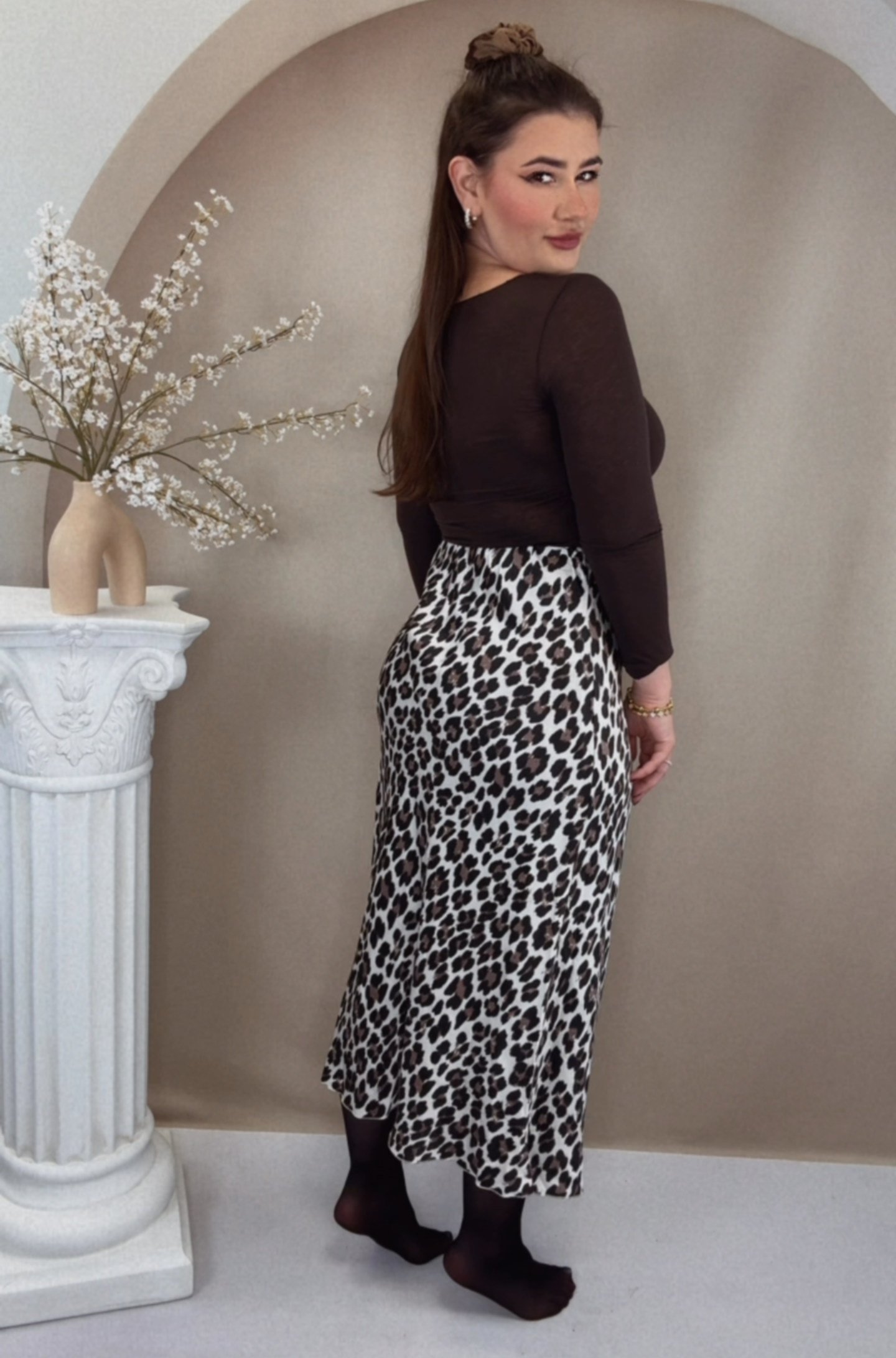 Leo Silk Midi Rock