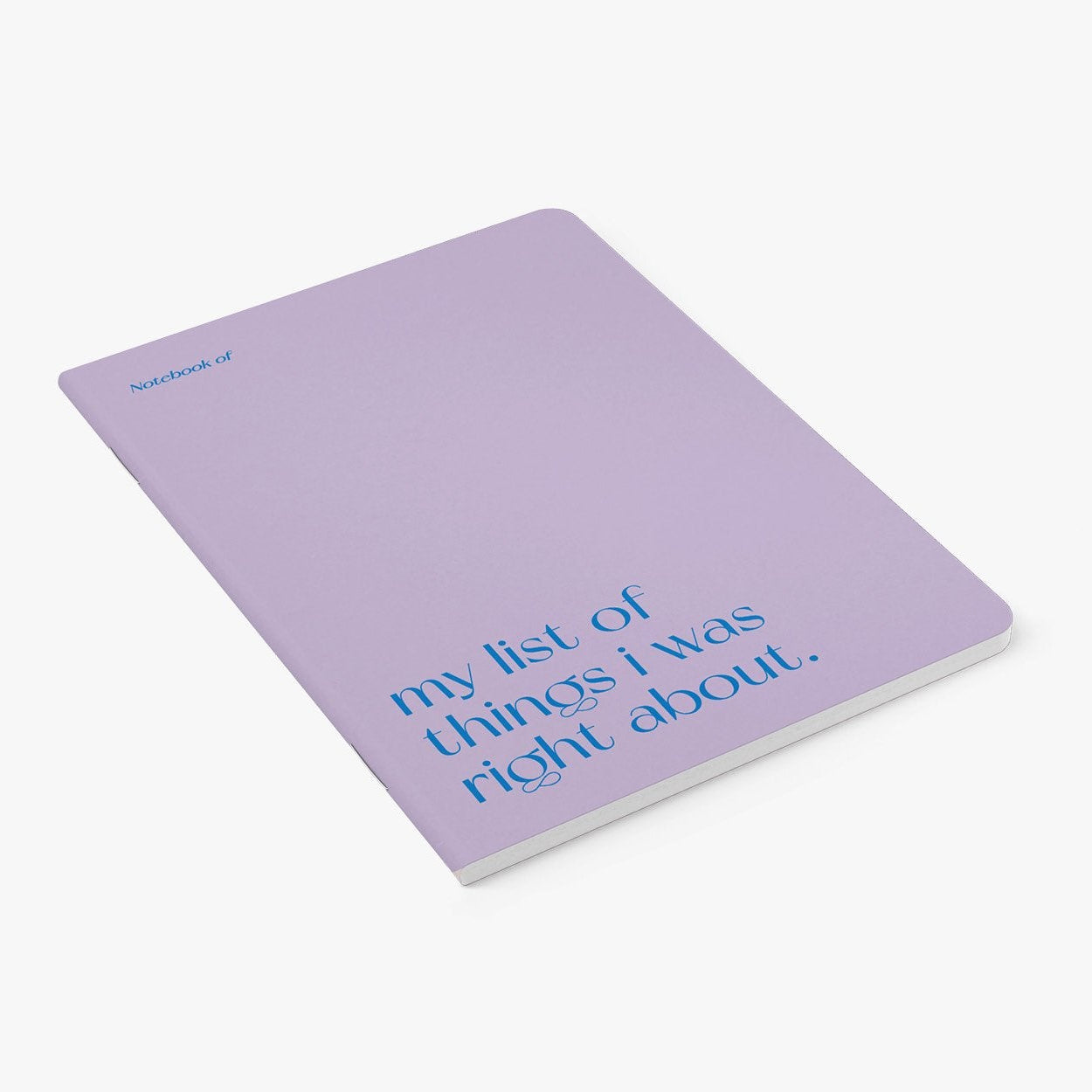 Notizbuch - Right about