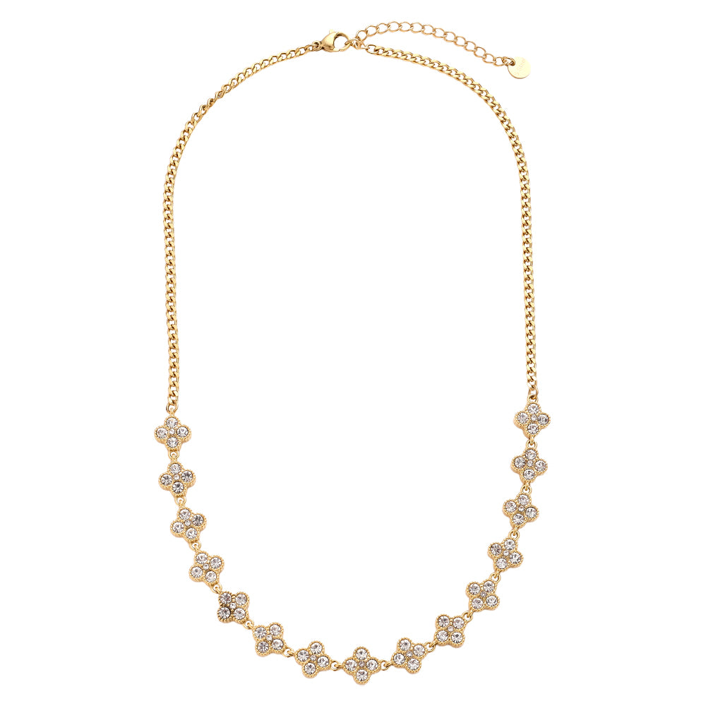 Lucky Flower Diamond Kette