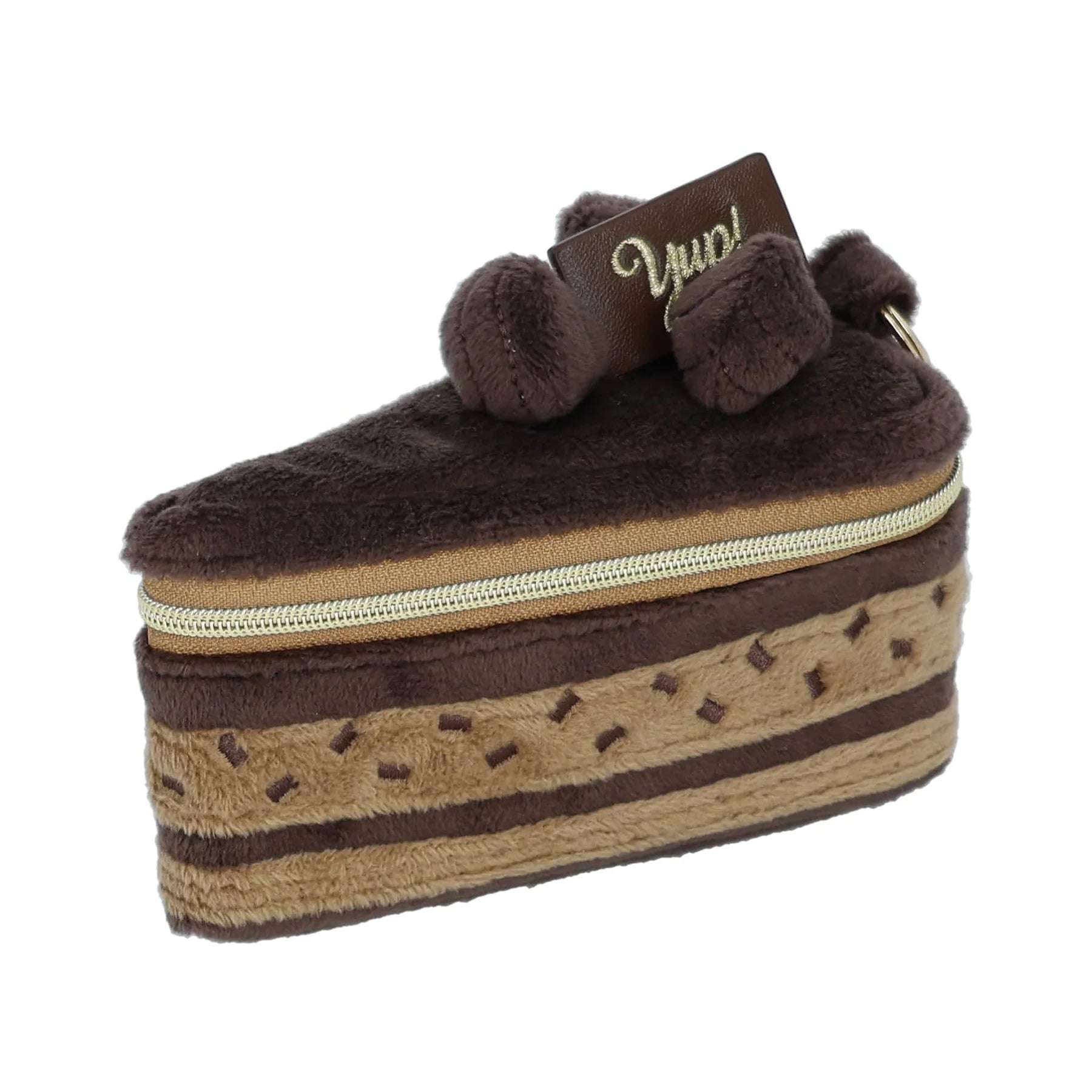 Marushin Yup! Pouch Chocolate Cake – Tasche im Schokoladenkuchen-Design