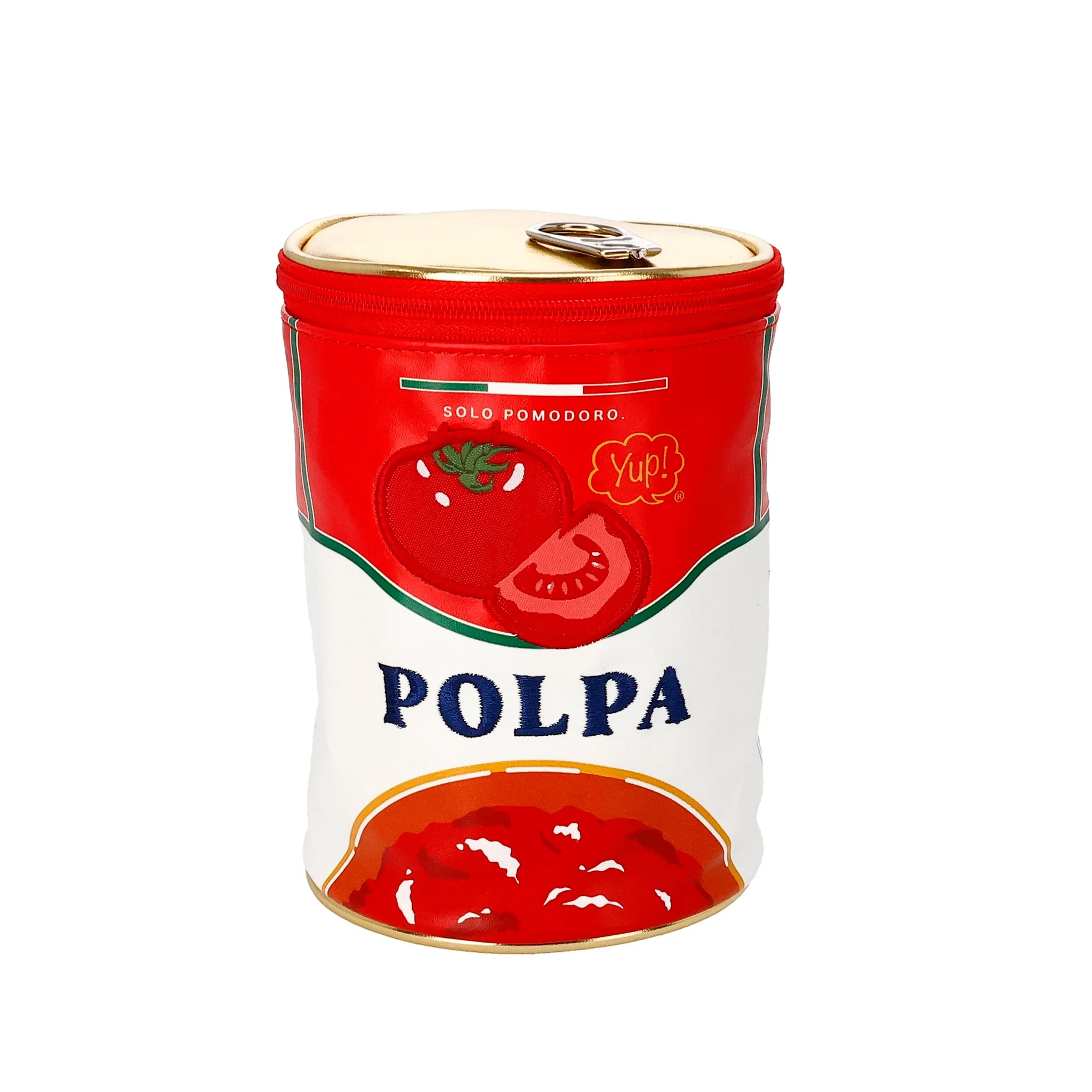 Yup! Pouch Porpa Tomatendose – Tasche im Tomatenkonserven-Design