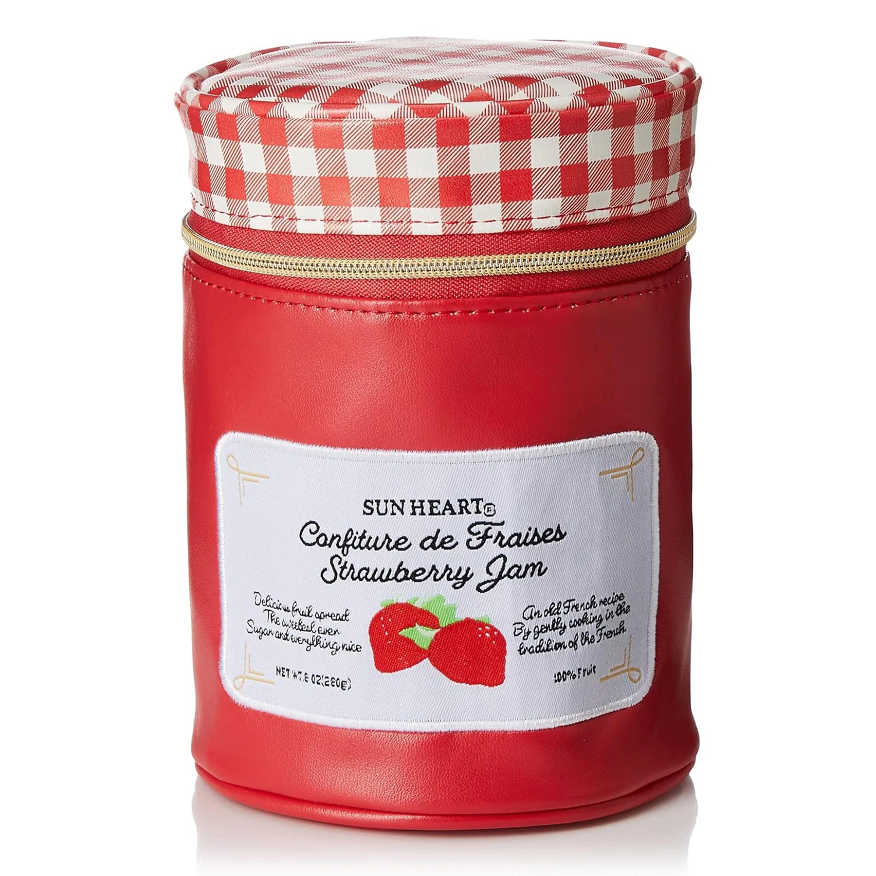 Marushin Yup! Pouch Strawberry Jam – Tasche im Erdbeermarmeladen-Glas-Design