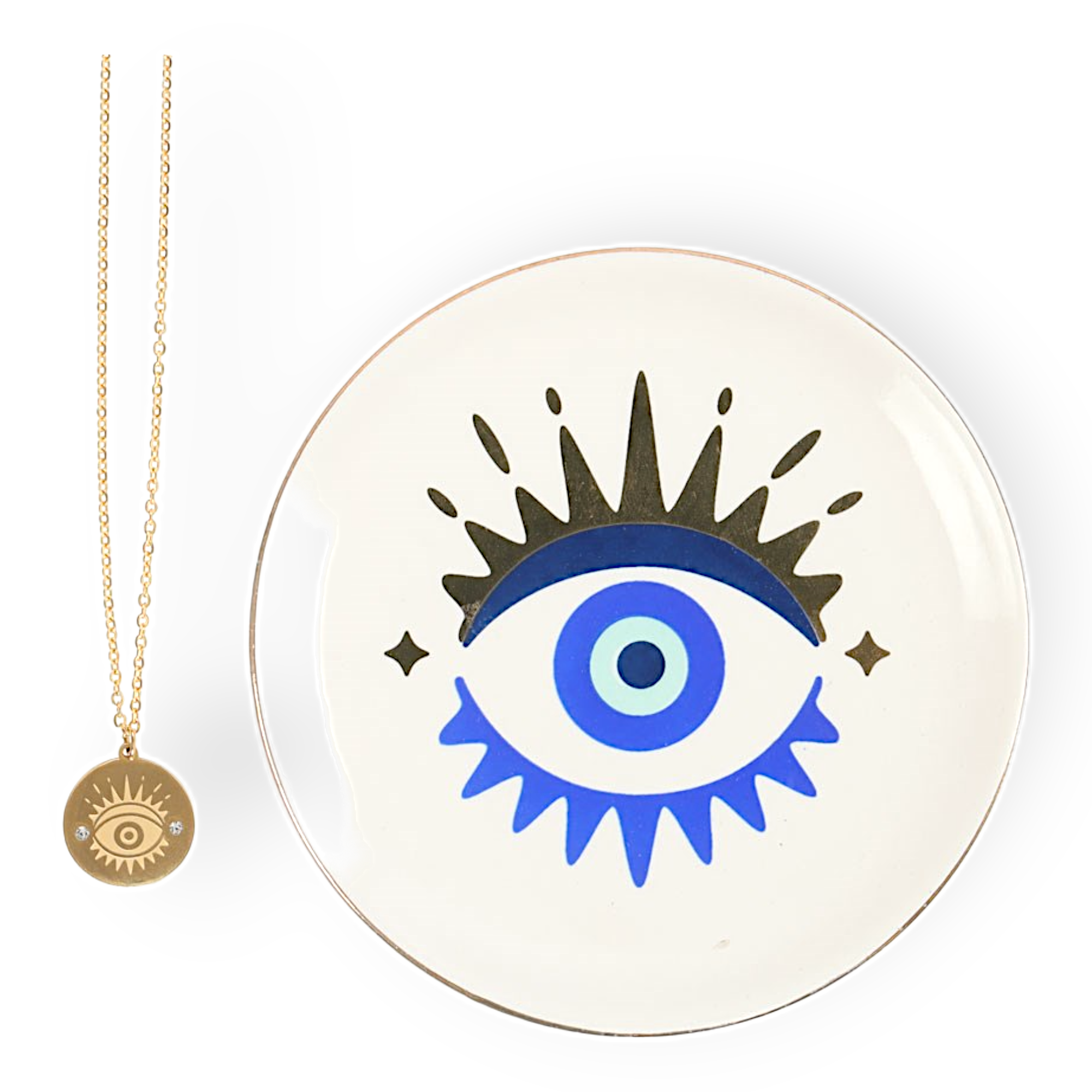 Nazar Geschenkset (Teller & Kette)