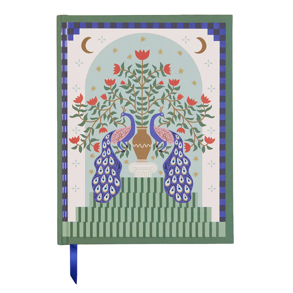 Paddywax A Dopo Journal „Peacock“ – Kreatives Notizbuch