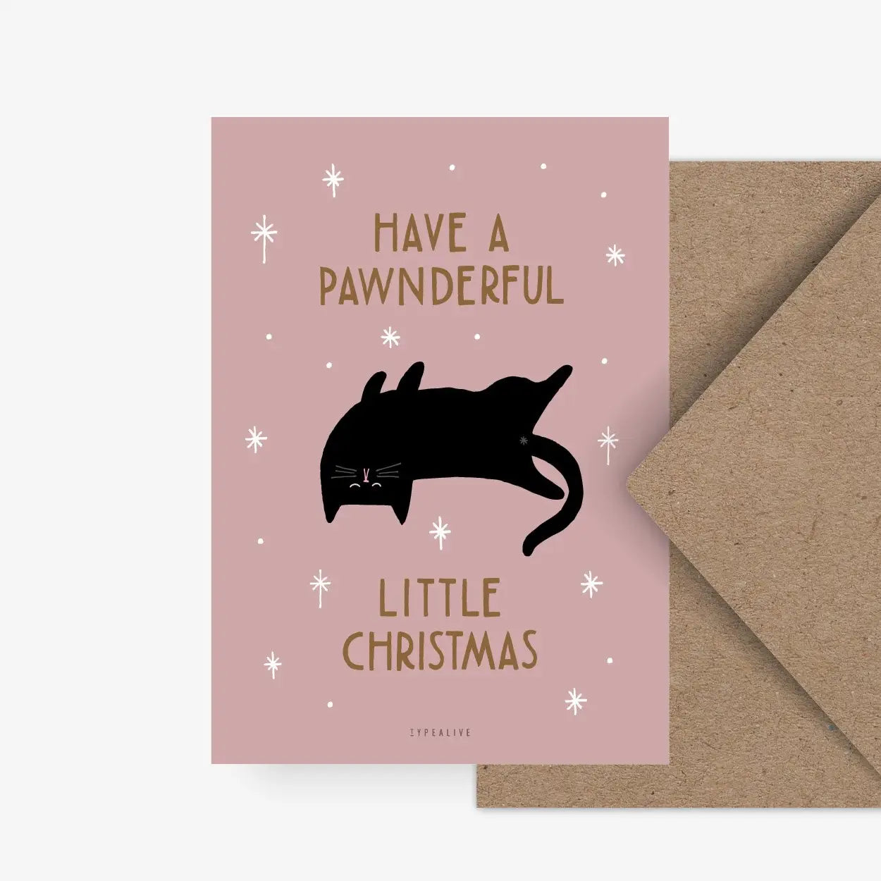 Postkarte - Pawnderful Christmas