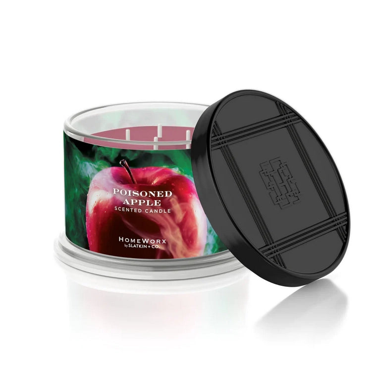 Poisoned Apple – 4-Docht Duftkerze | Glasierter Zuckerapfel, Birne & Waldhölzer | 510 g