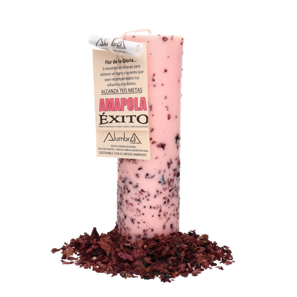 Ritualkerze - Poppy | Erfolg & Manifestation