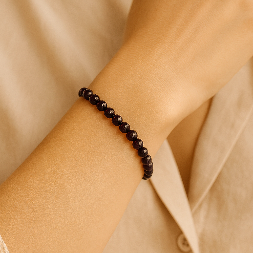 Purpurit Edelstein Armband