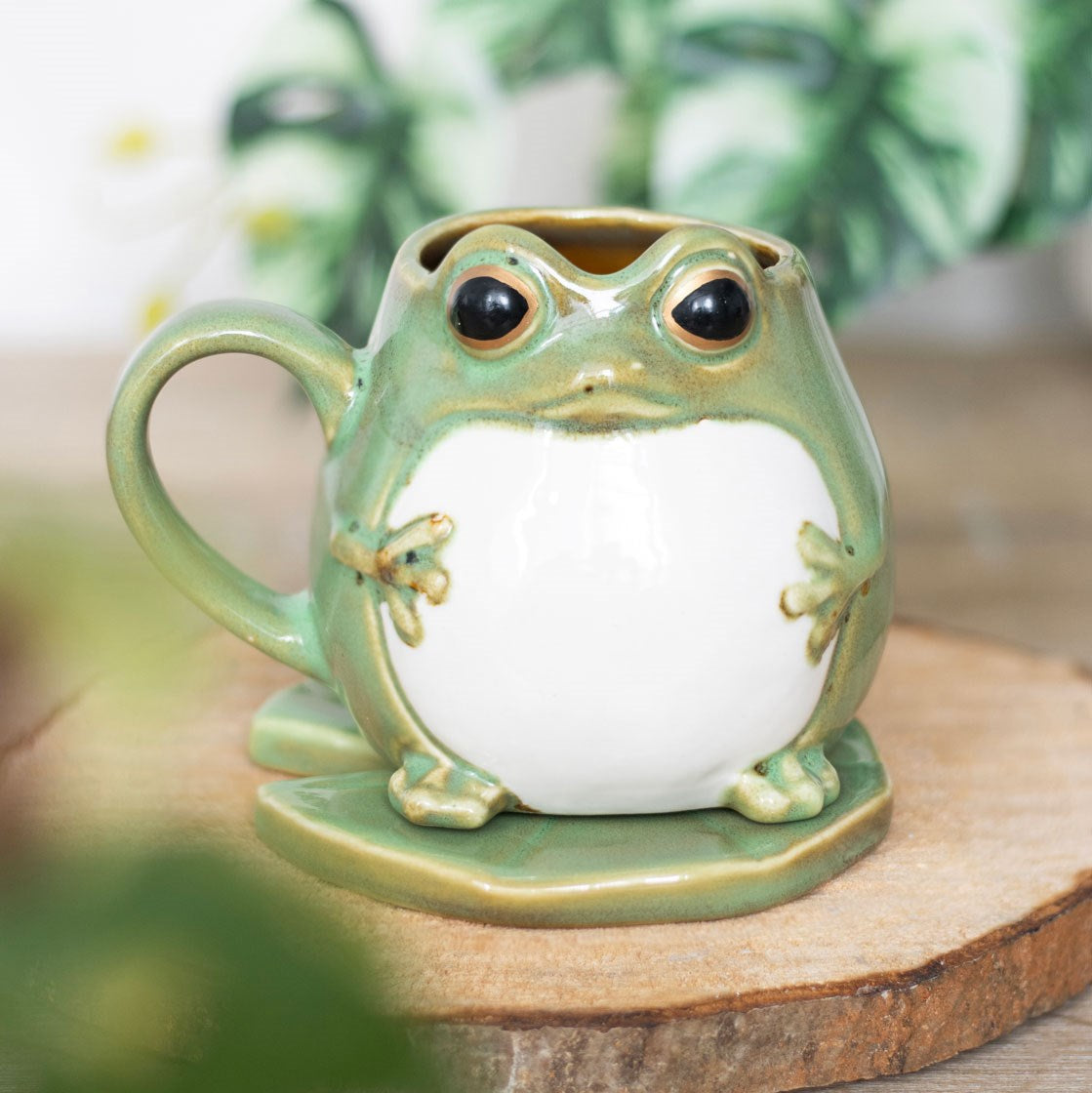 Quakobert Frosch Tasse