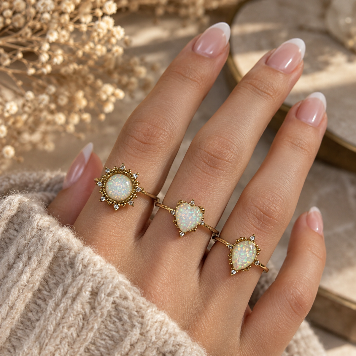 Ring - Opal Glow