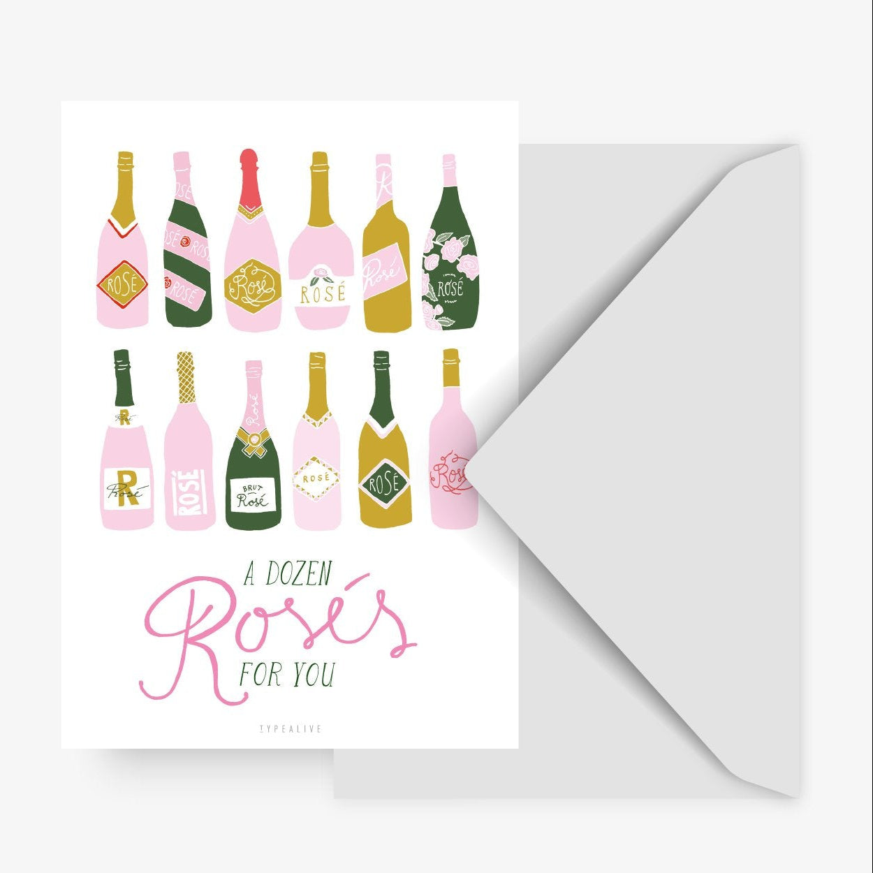 Postkarte - Roses