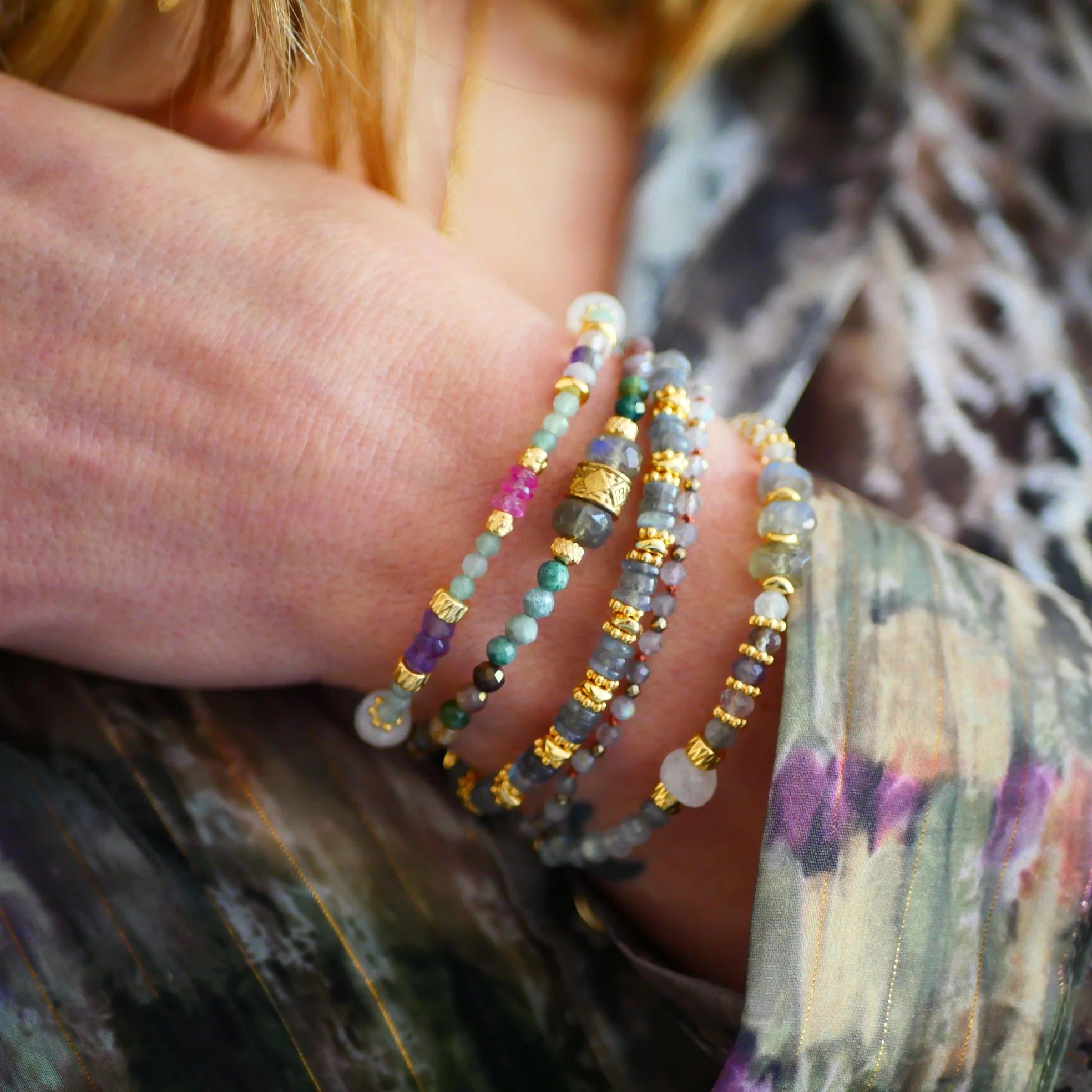 Sahas Armband – Labradorit