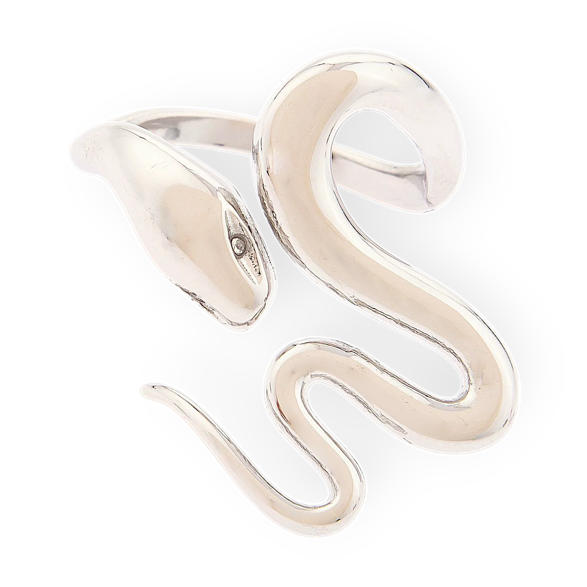 Verschlungene Schlangen Ring