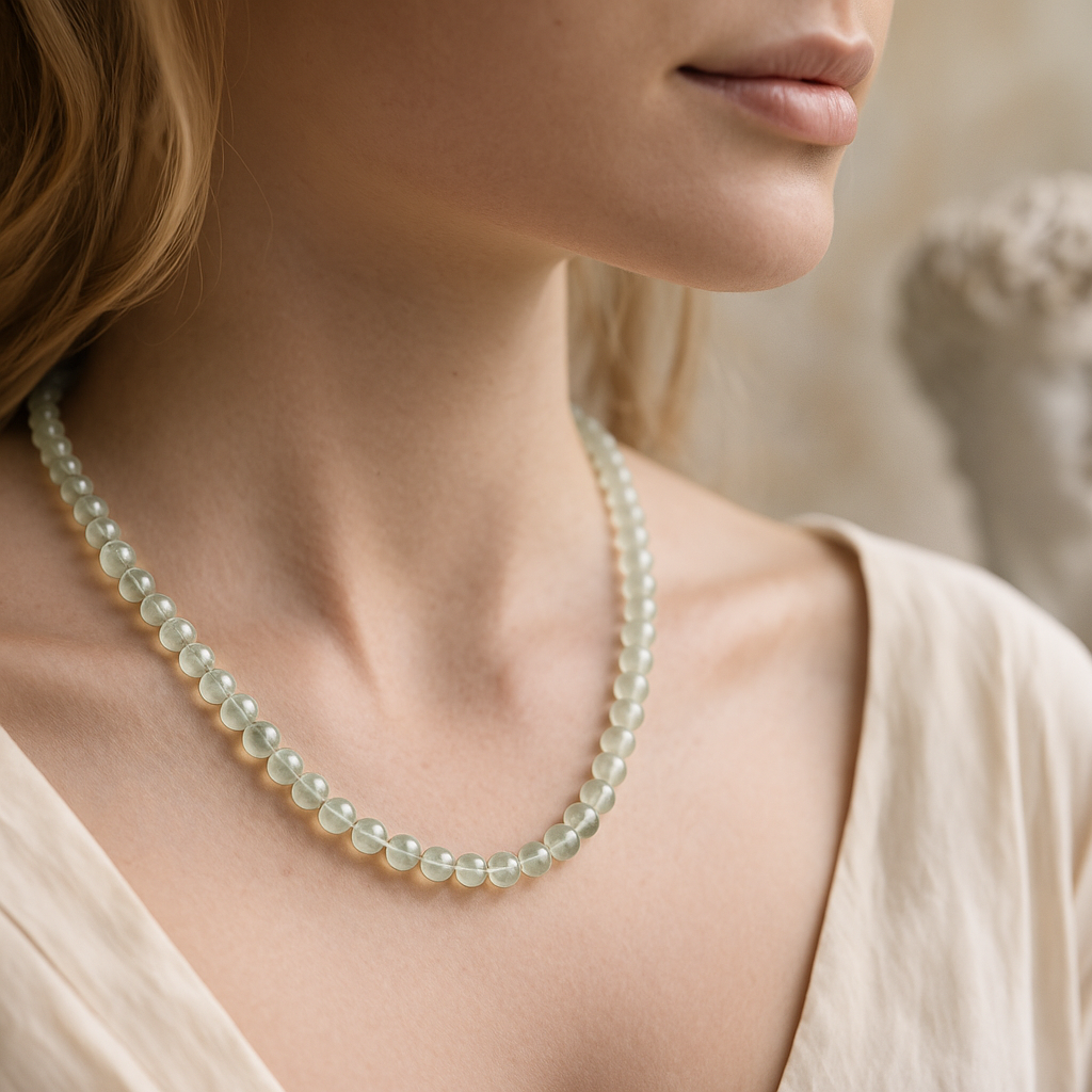 Serpentin Jade Kette