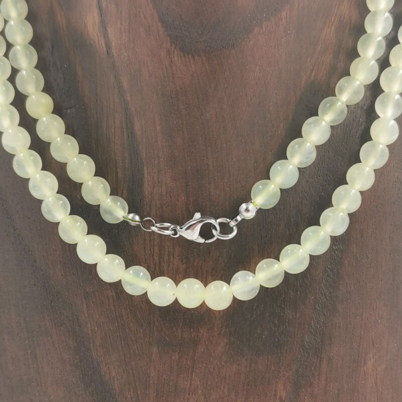 Serpentin Jade Kette