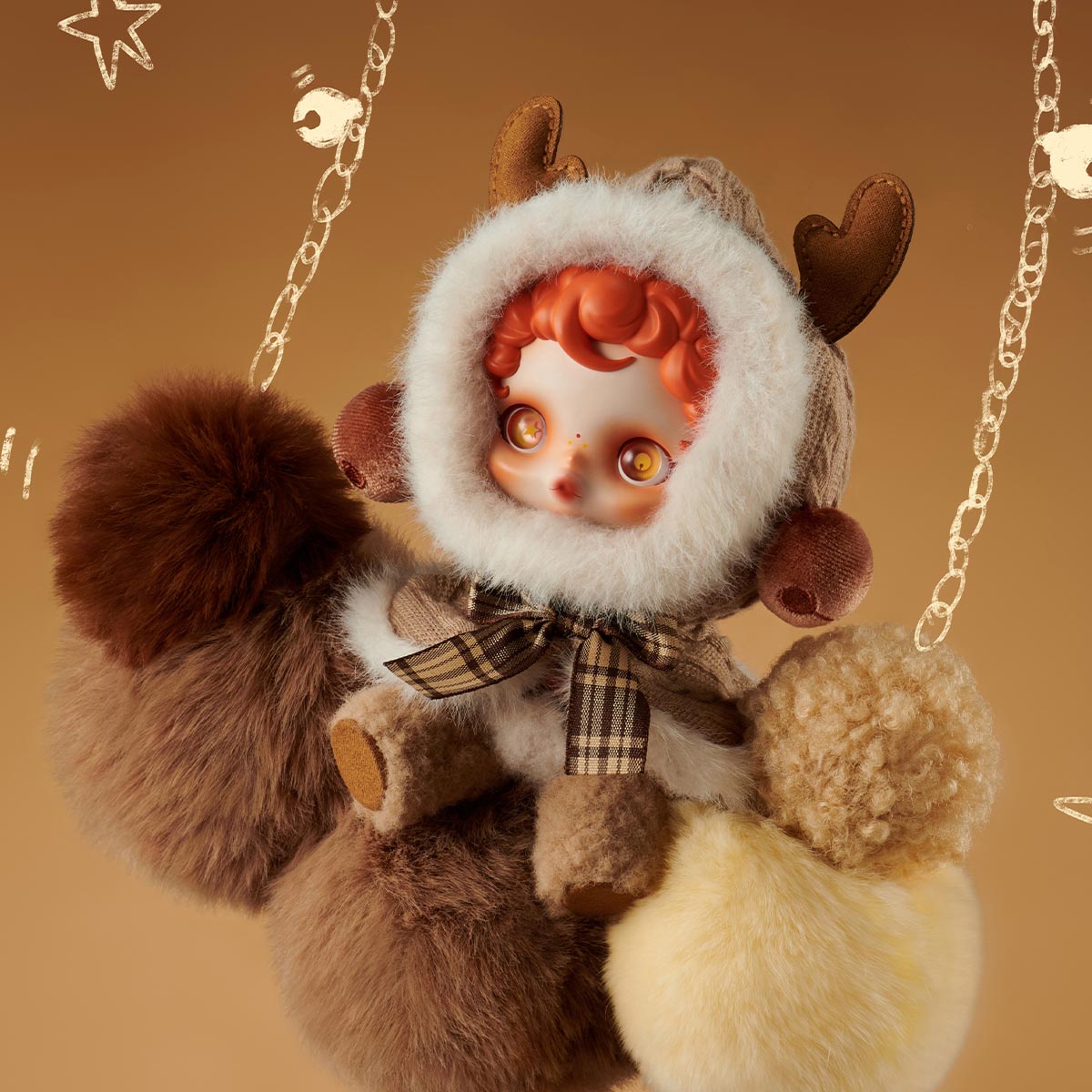 Skullpanda Winter Symphony Plush