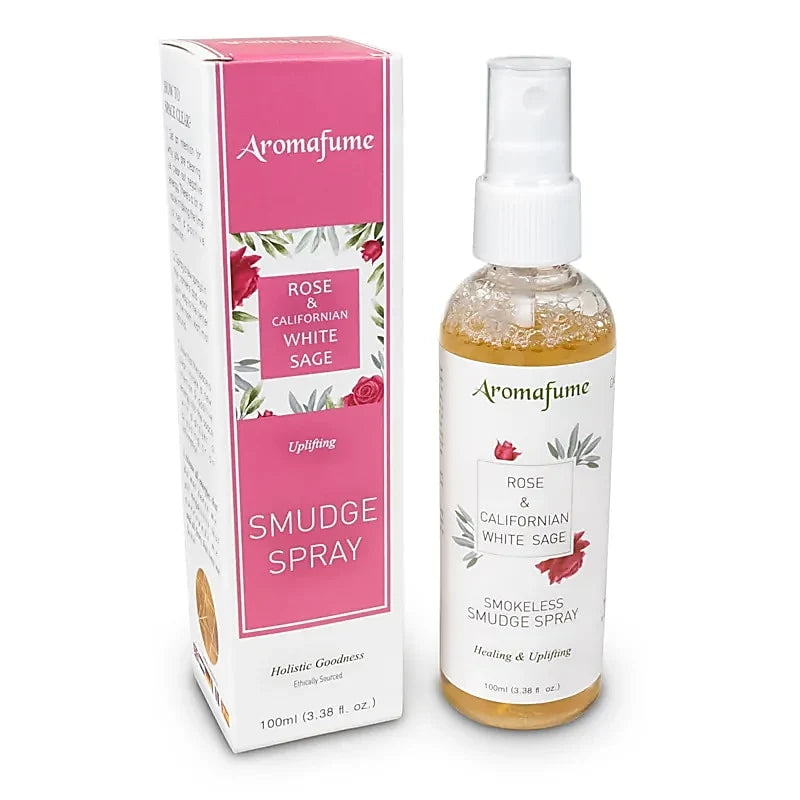 Smudge Spray – Weißer Salbei & Rose