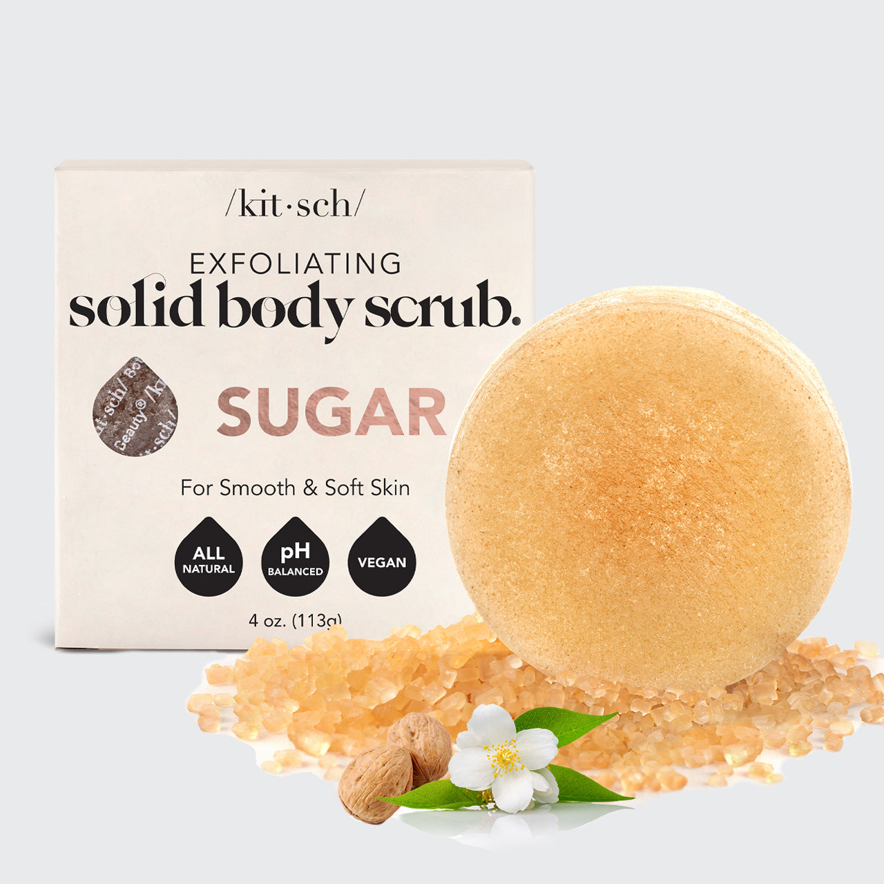 Solid Body Scrub - Sugar