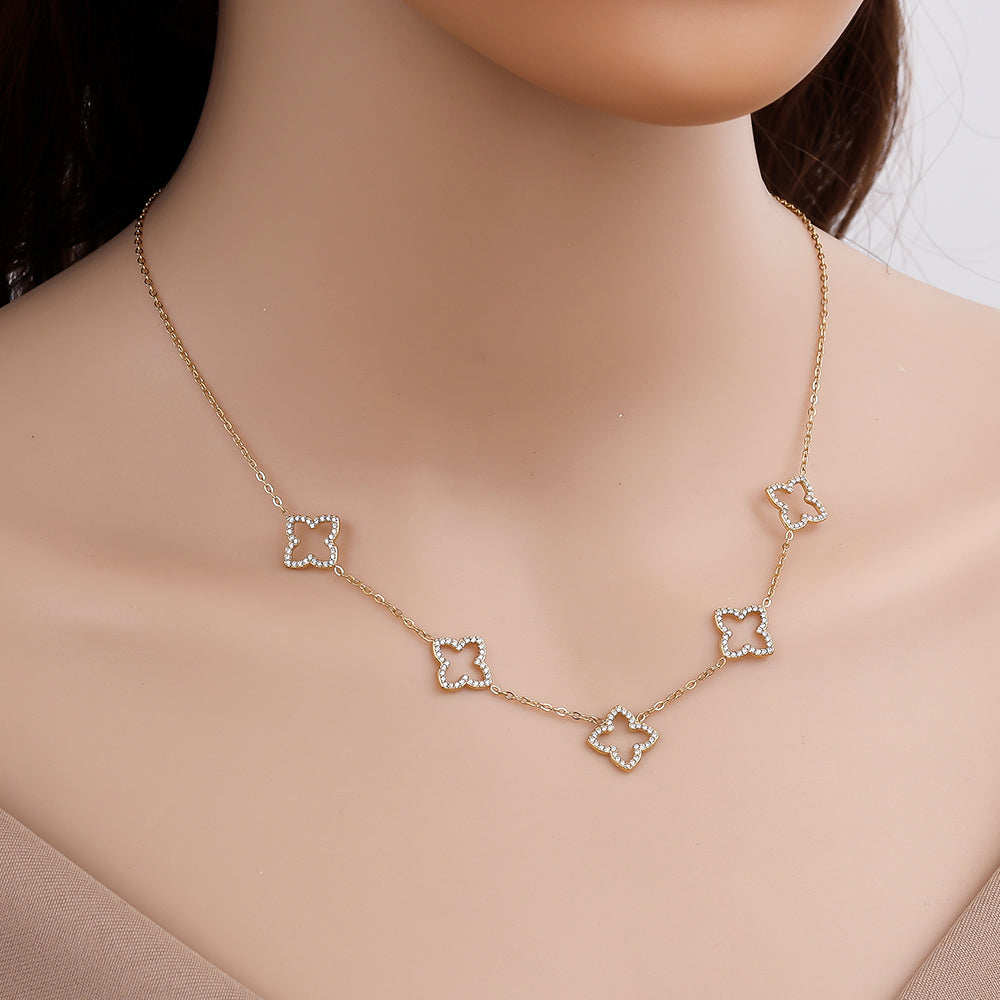 Sparkling Flower Kette