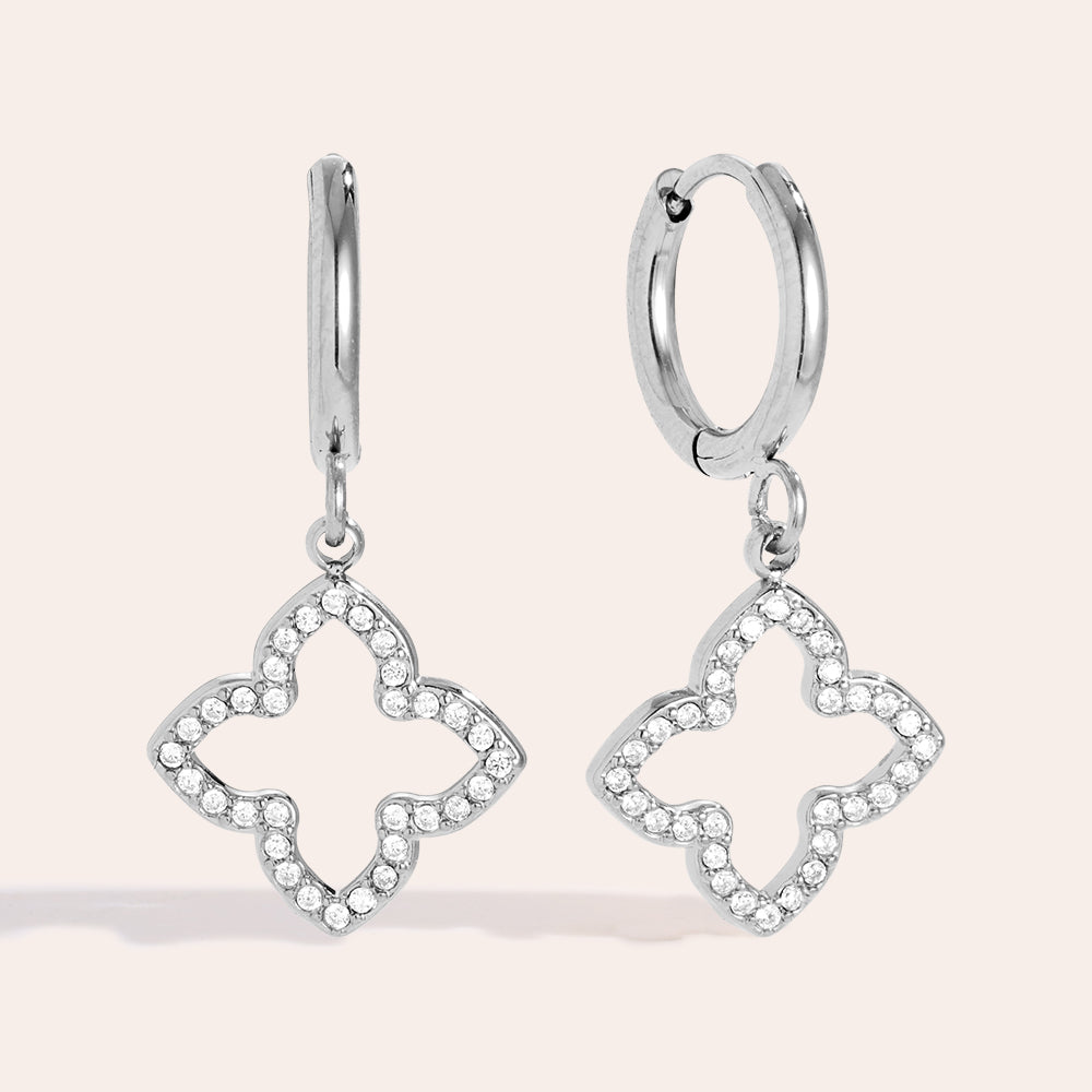 Sparkling Flower Ohrringe