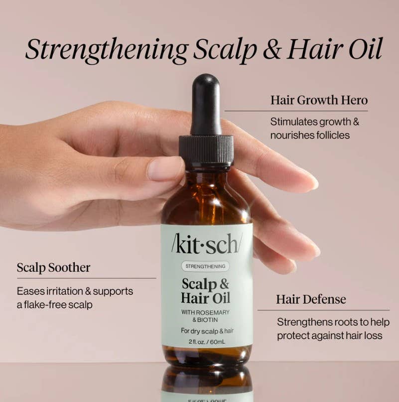 Kitsch Root Ritual – Stärkendes Kopfhaut- & Haaröl mit Rosmarin und Biotin