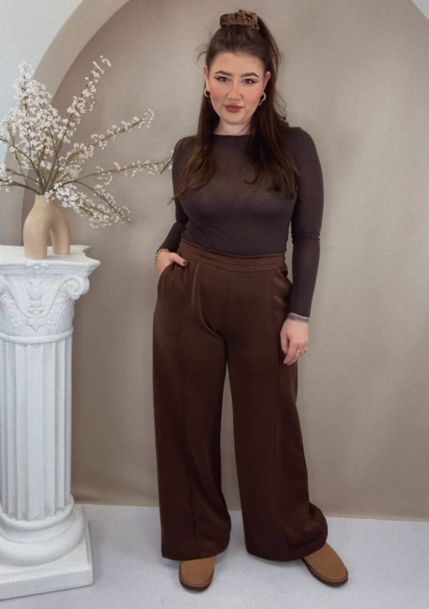 Super Cozy Hose Classic - Schoko