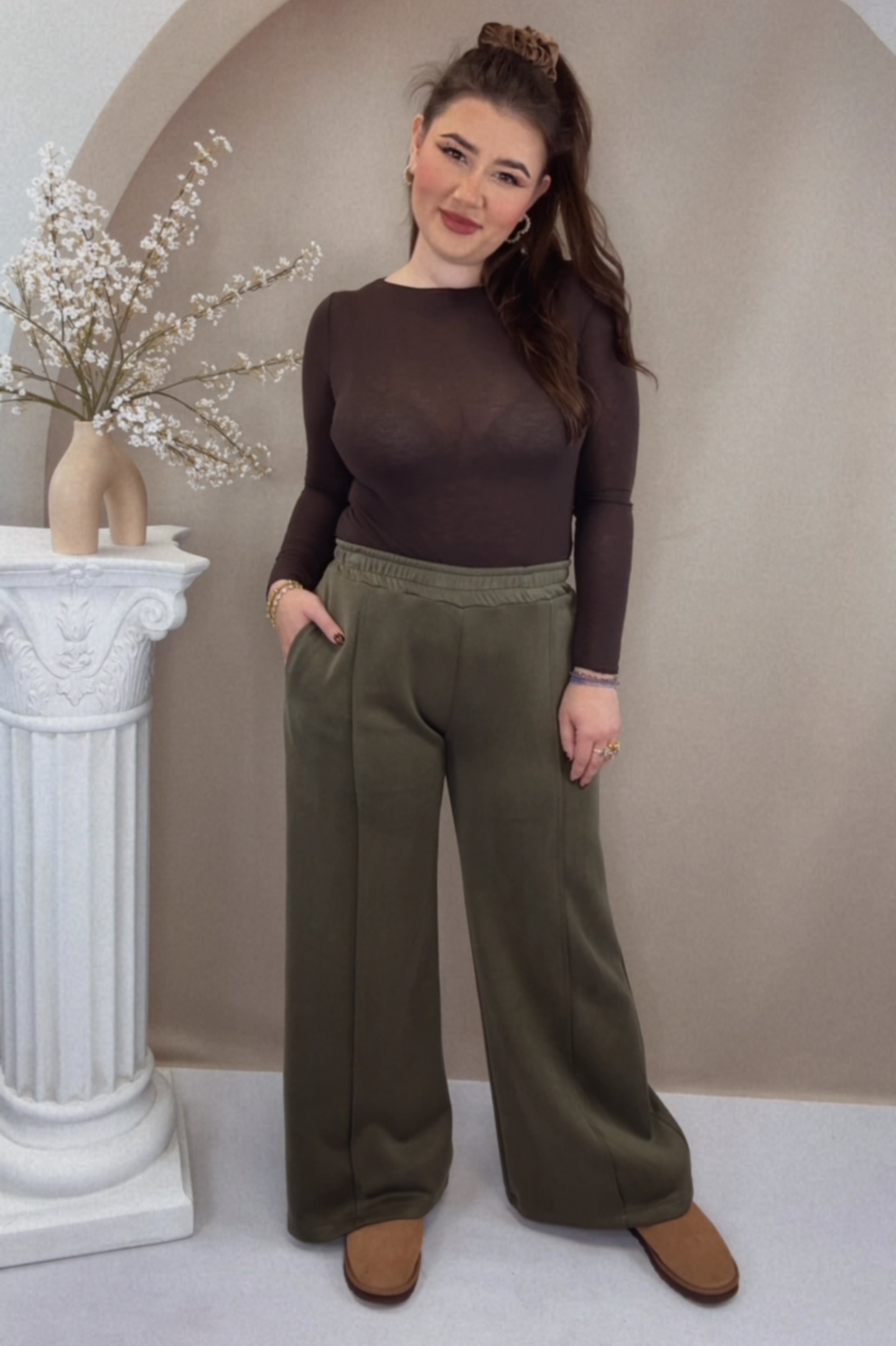 Super Cozy Hose Classic - Khaki
