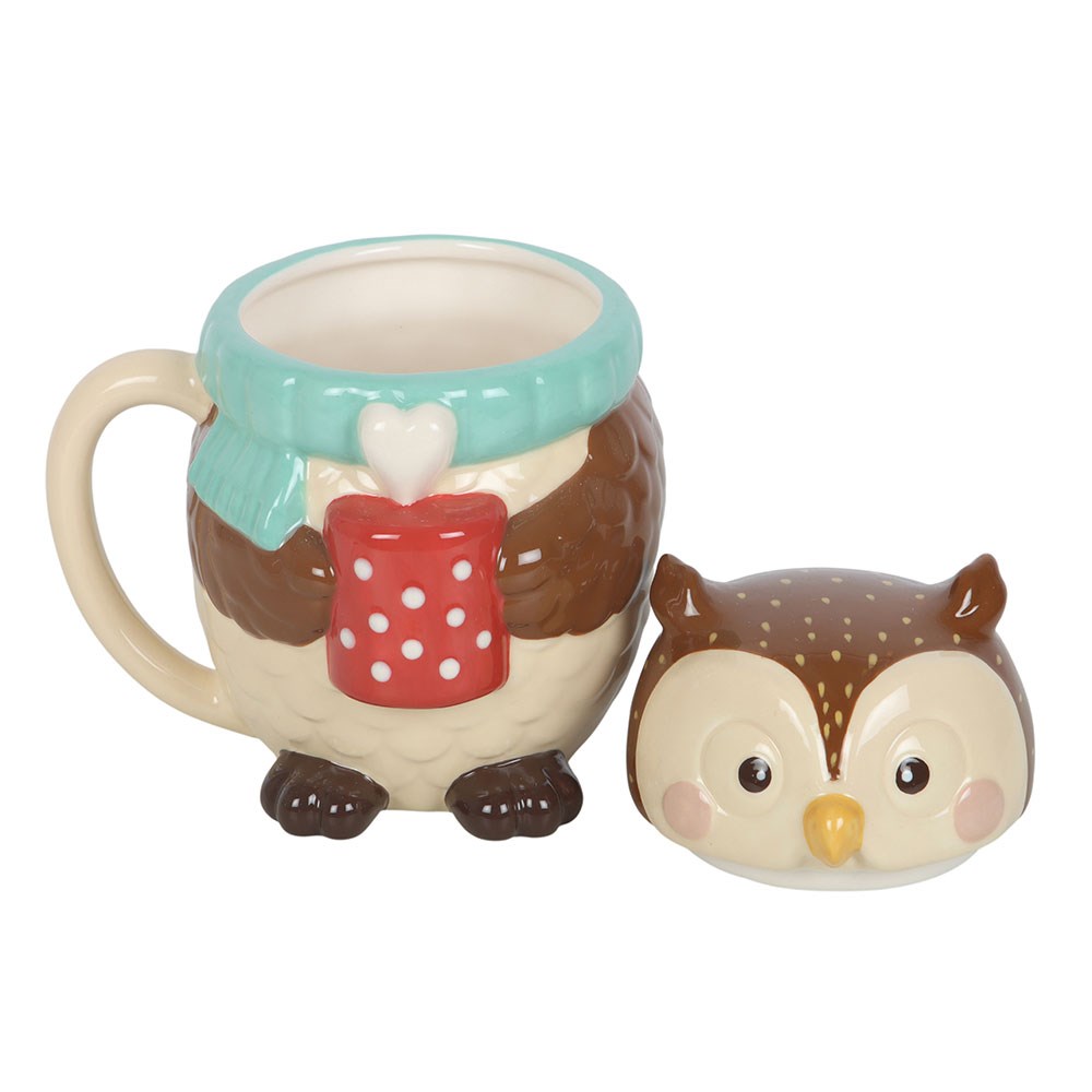 Becher mit Deckel „Oliver Owl“