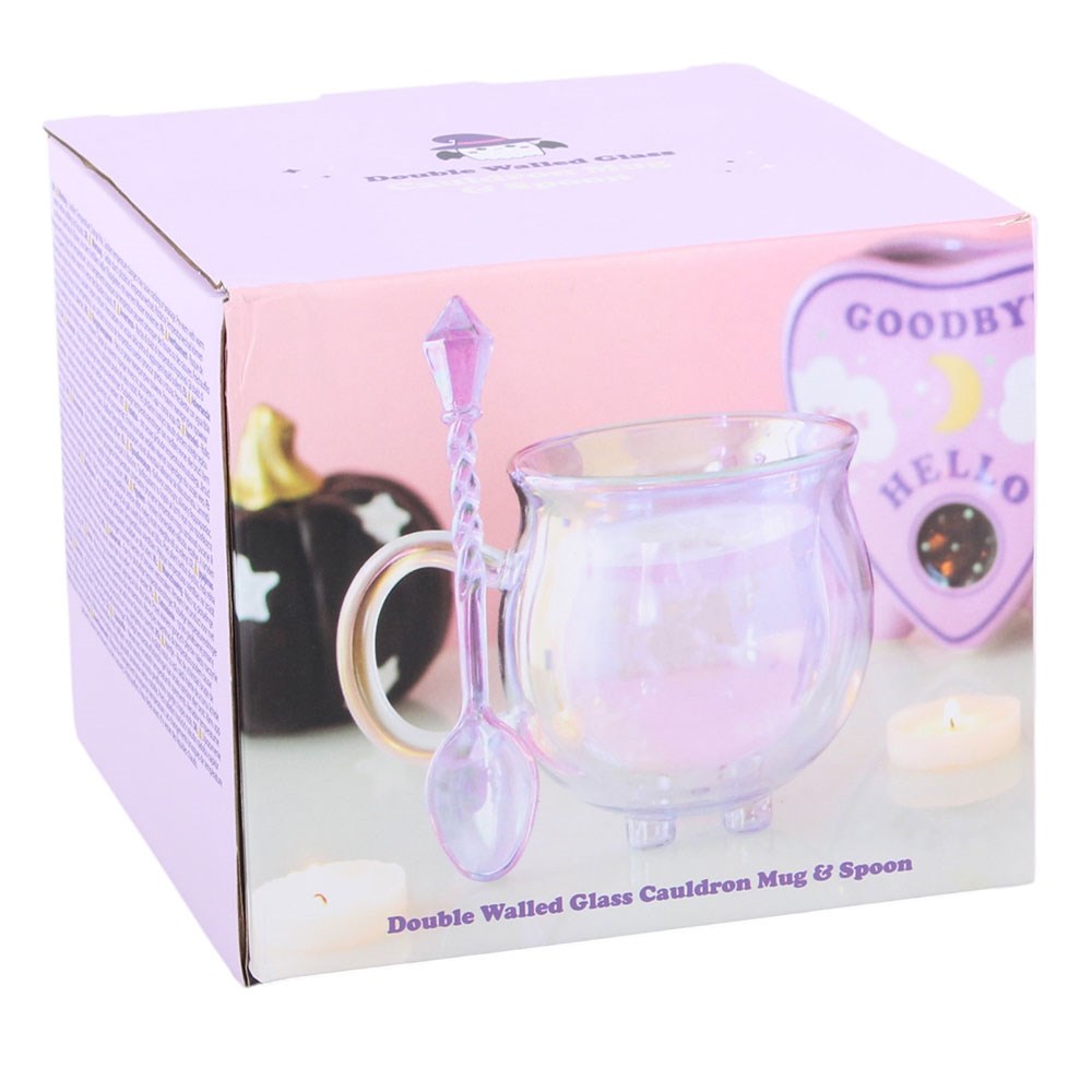 Magische Aura Tasse mit Löffel