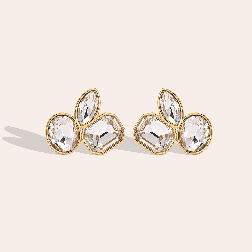 Trinty Crystal – Elegante Ohrringe