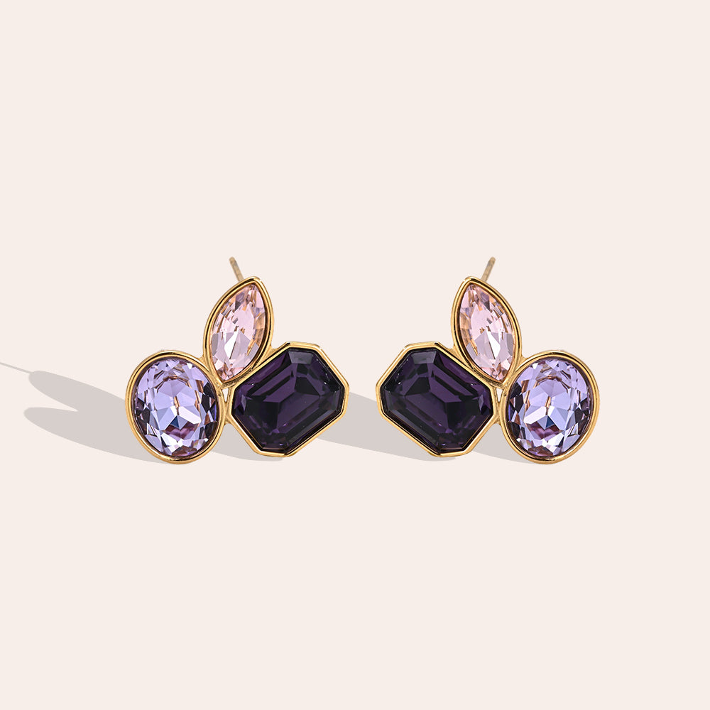 Trinty Crystal – Elegante Ohrringe