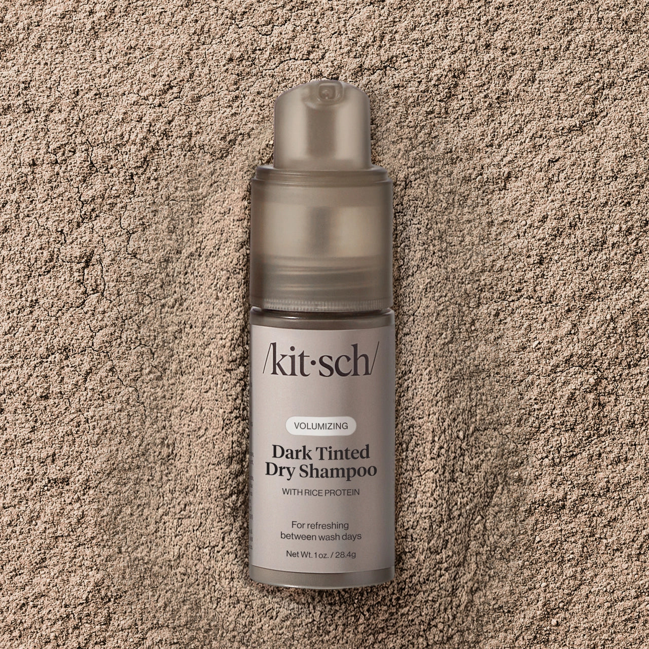 Kitsch Volumizing Rice Protein Dry Shampoo – Dunkel getönt
