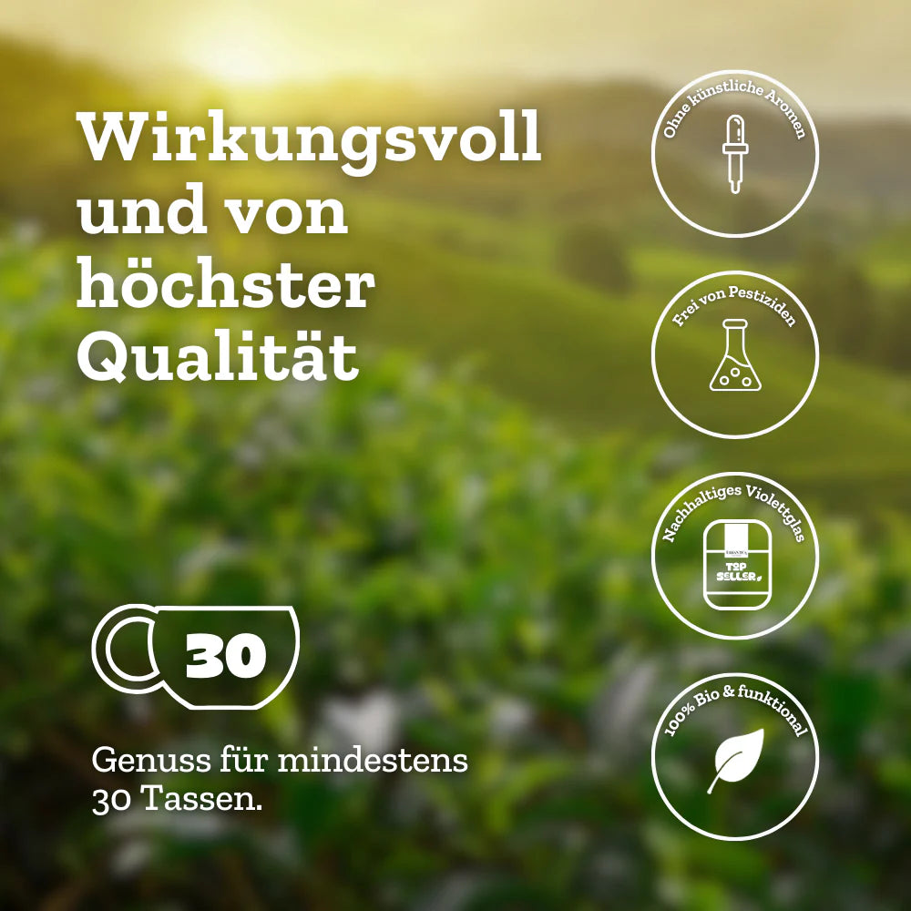 Body Defence – Bio-Grünteemischung mit Moringa & Kurkuma – 50g Dose