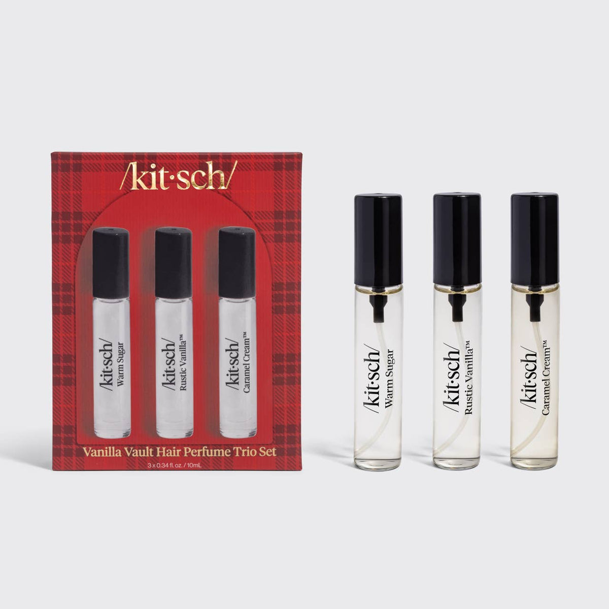 Kitsch Vanilla Vault – Hair Perfume Discovery Trio Set