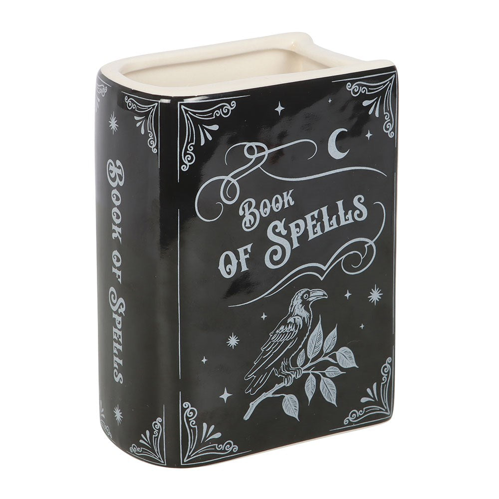 Book of Spells Buch-Vase – Keramikvase im Zauberbuch-Design