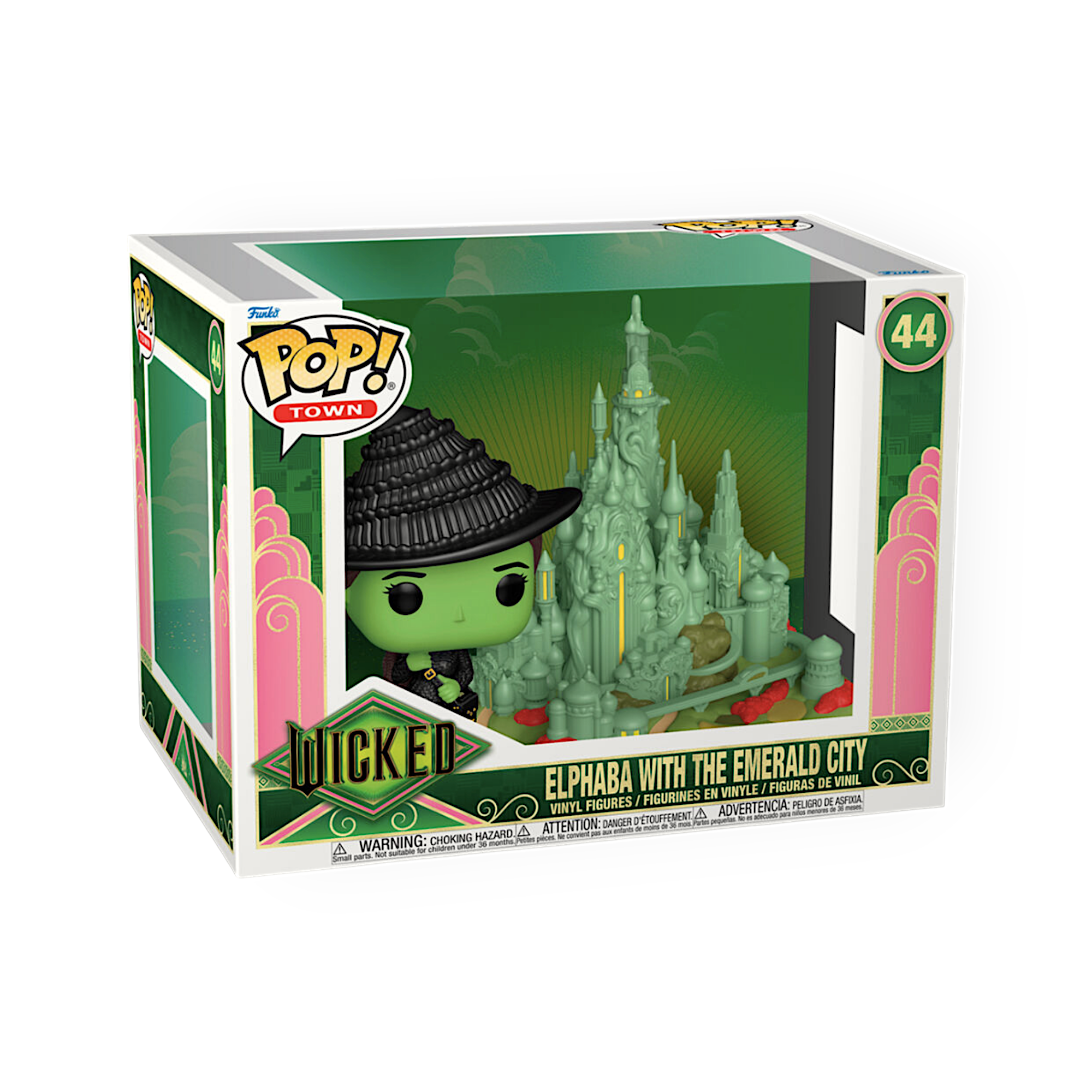 Funko Pop! Town – Wicked: Elphaba mit Emerald City