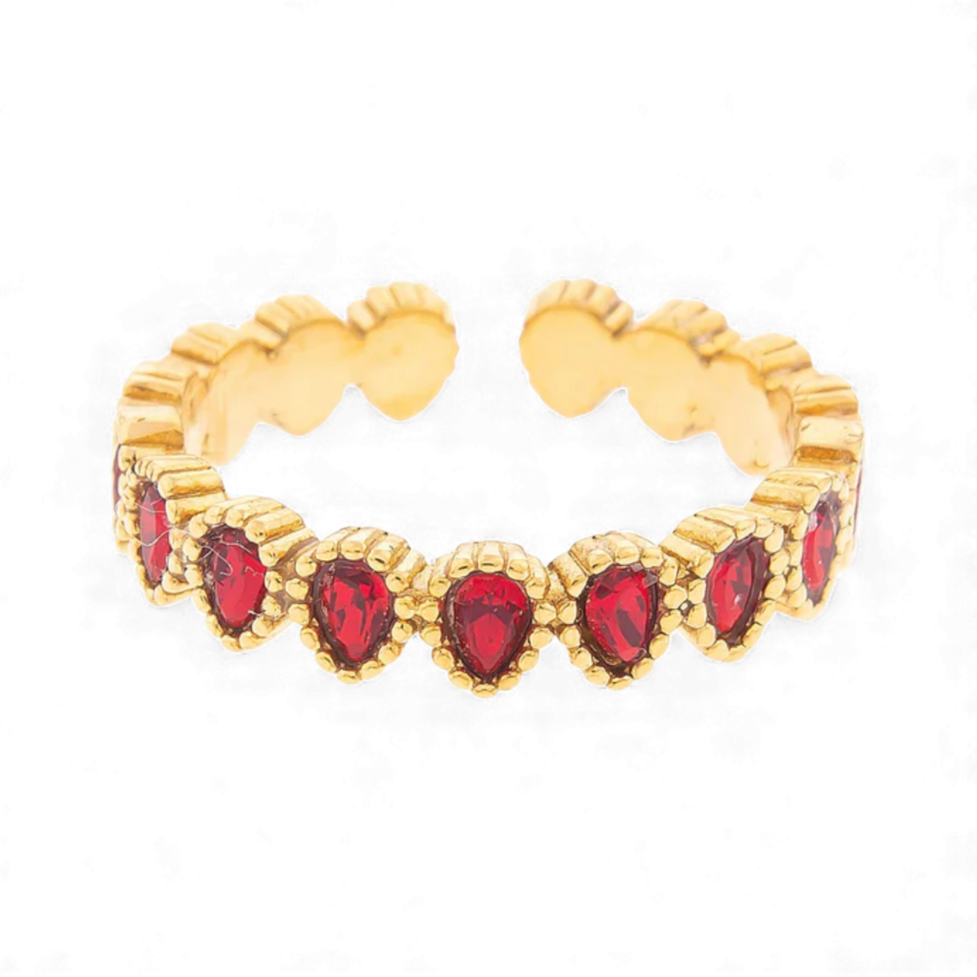 Witches Tears Ring - Red