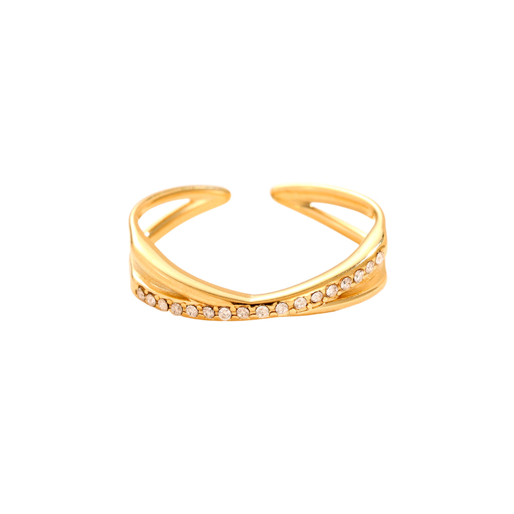 X Diamond Ring