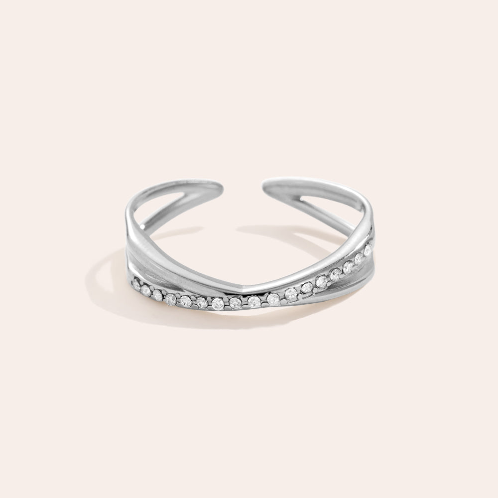 X Diamond Ring