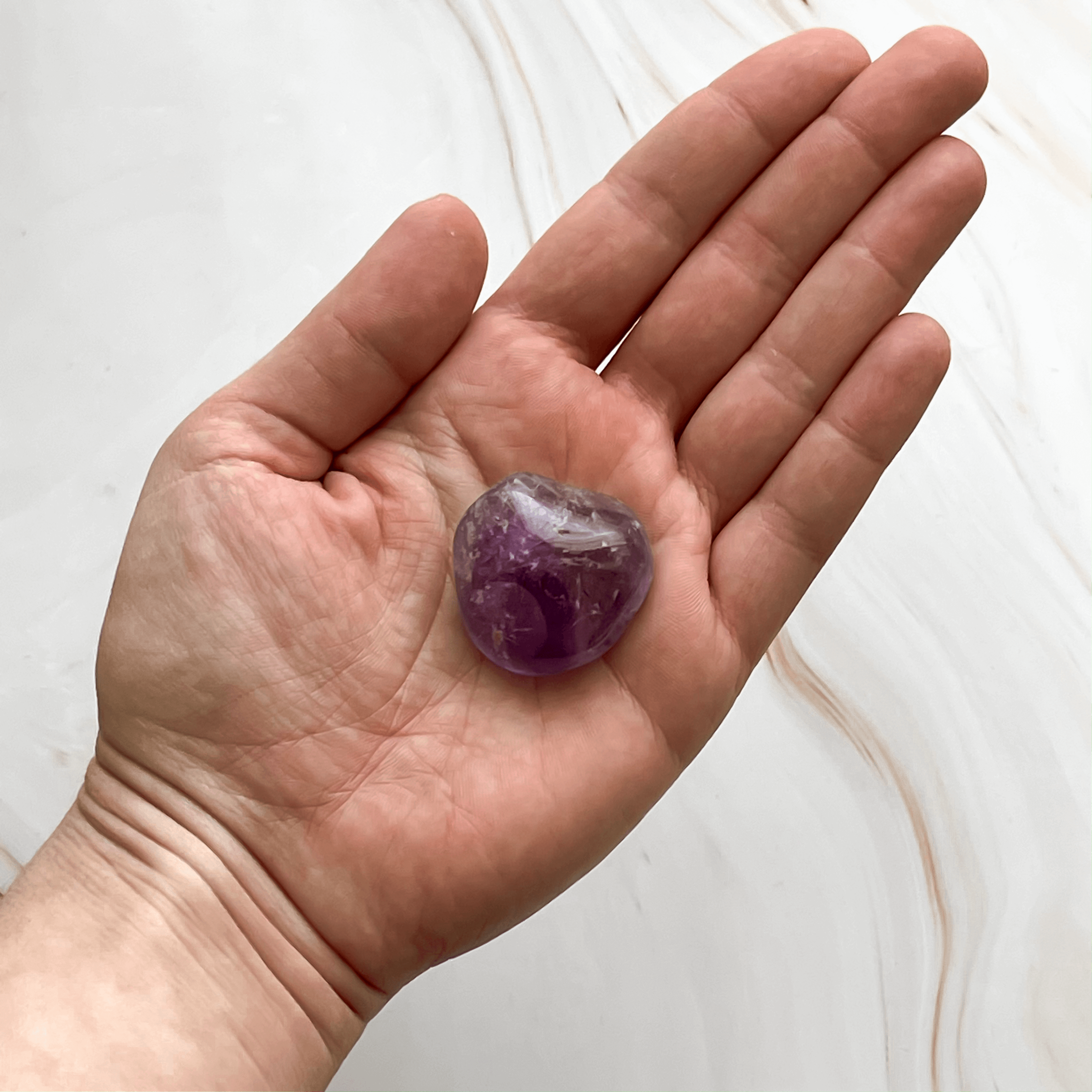 Amethyst Kristall Edelstein für Sternzeichen Fische Wassermann Jungfrau