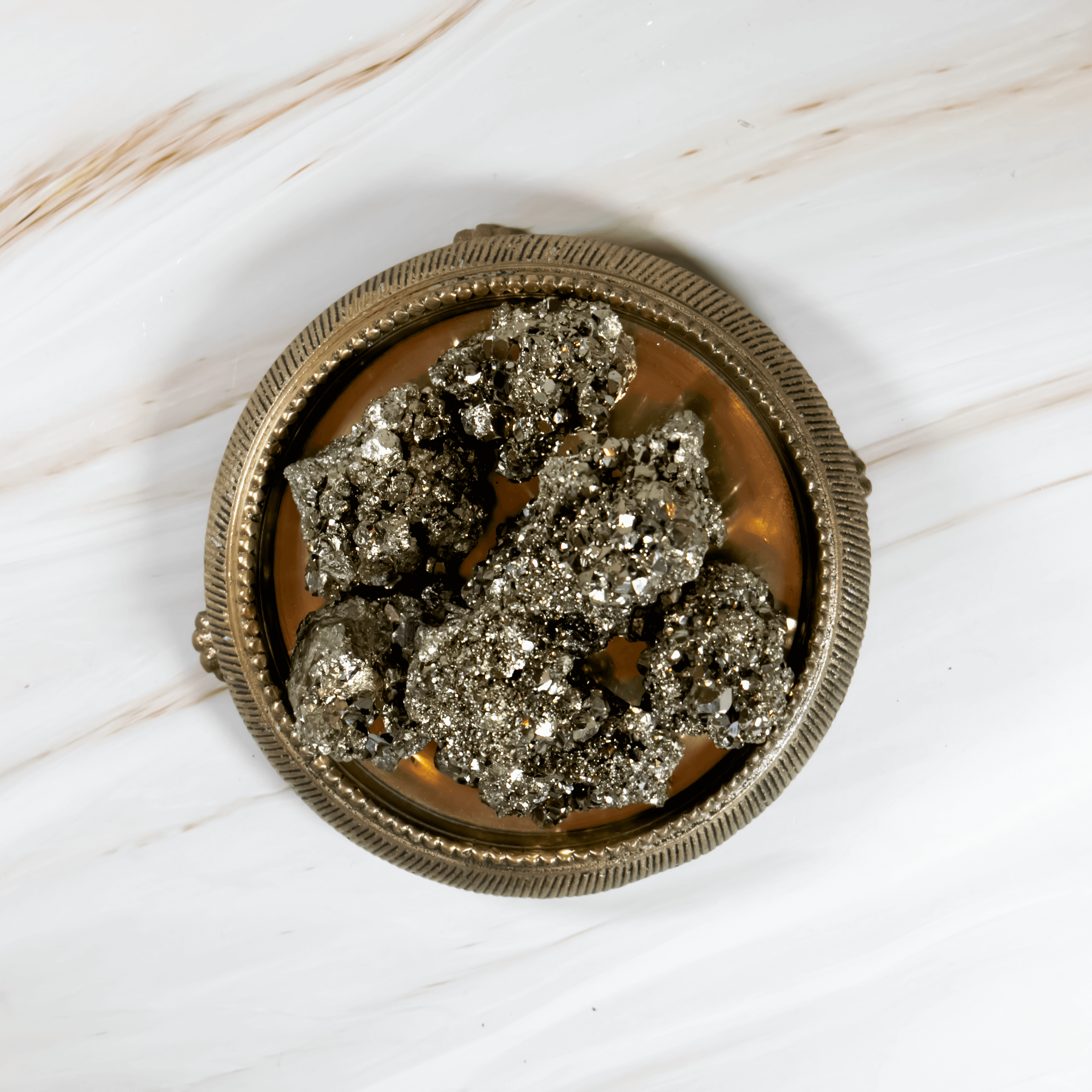 Pyrit Nugget Edelstein Rohstück Natur Narrengold Katzengold Heilstein Schutzstein Annurah Onlineshop Deutschland