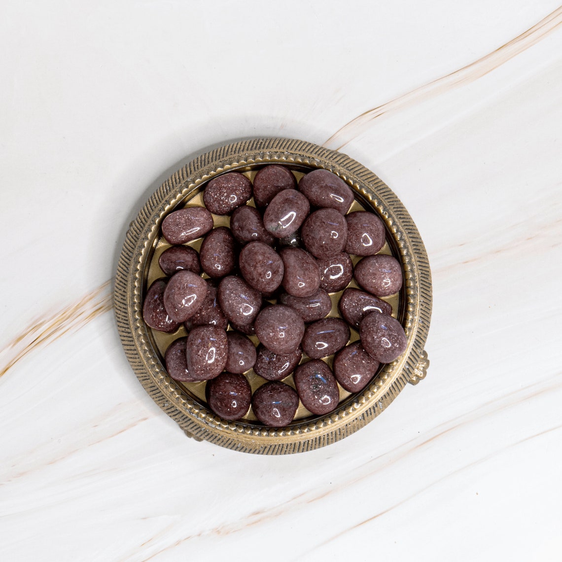 Roter Aventurin Edelstein Trommelstein steht für Ruhe Sicherheit Onlineshop Deutschland Annurah