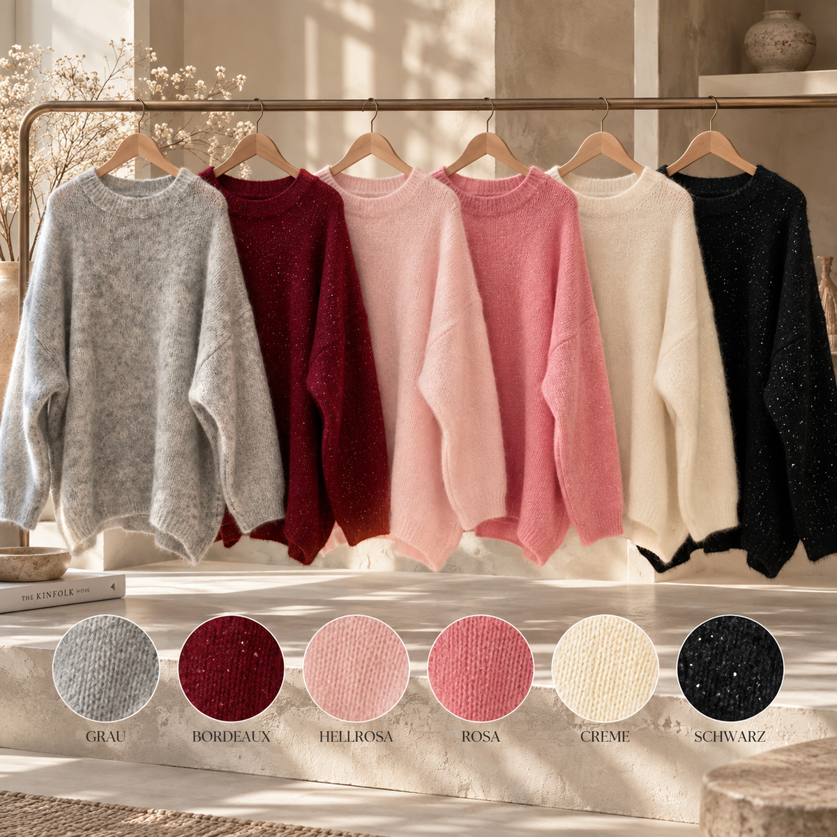 Alpace Sparkle Sweater – Cozy & Feminine