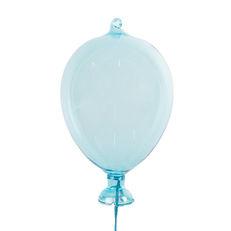 Dekorativer Glasballon in Pastellfarben – Verspielter Anhänger aus Glas
