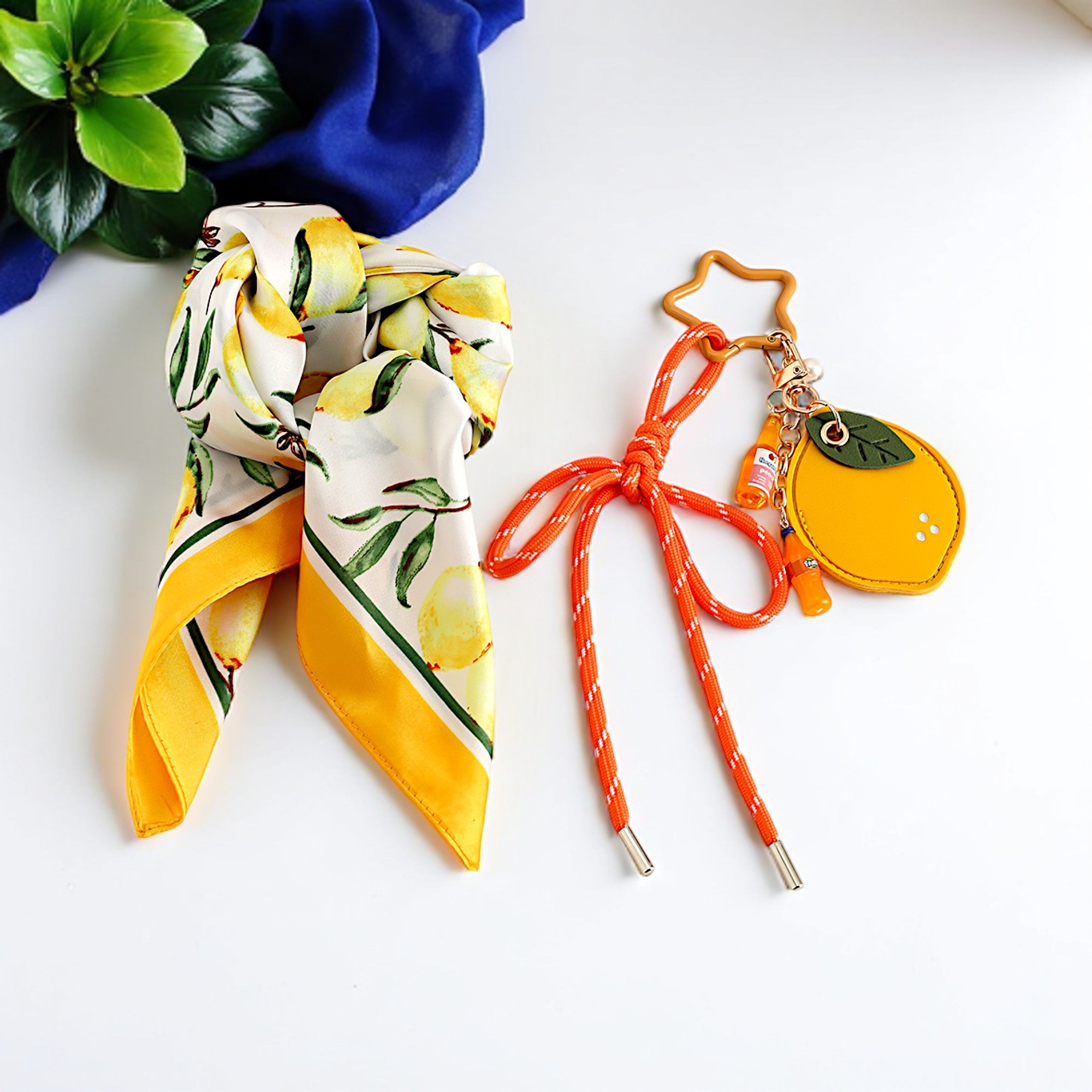 Bag Charm Bundle - Zitrone