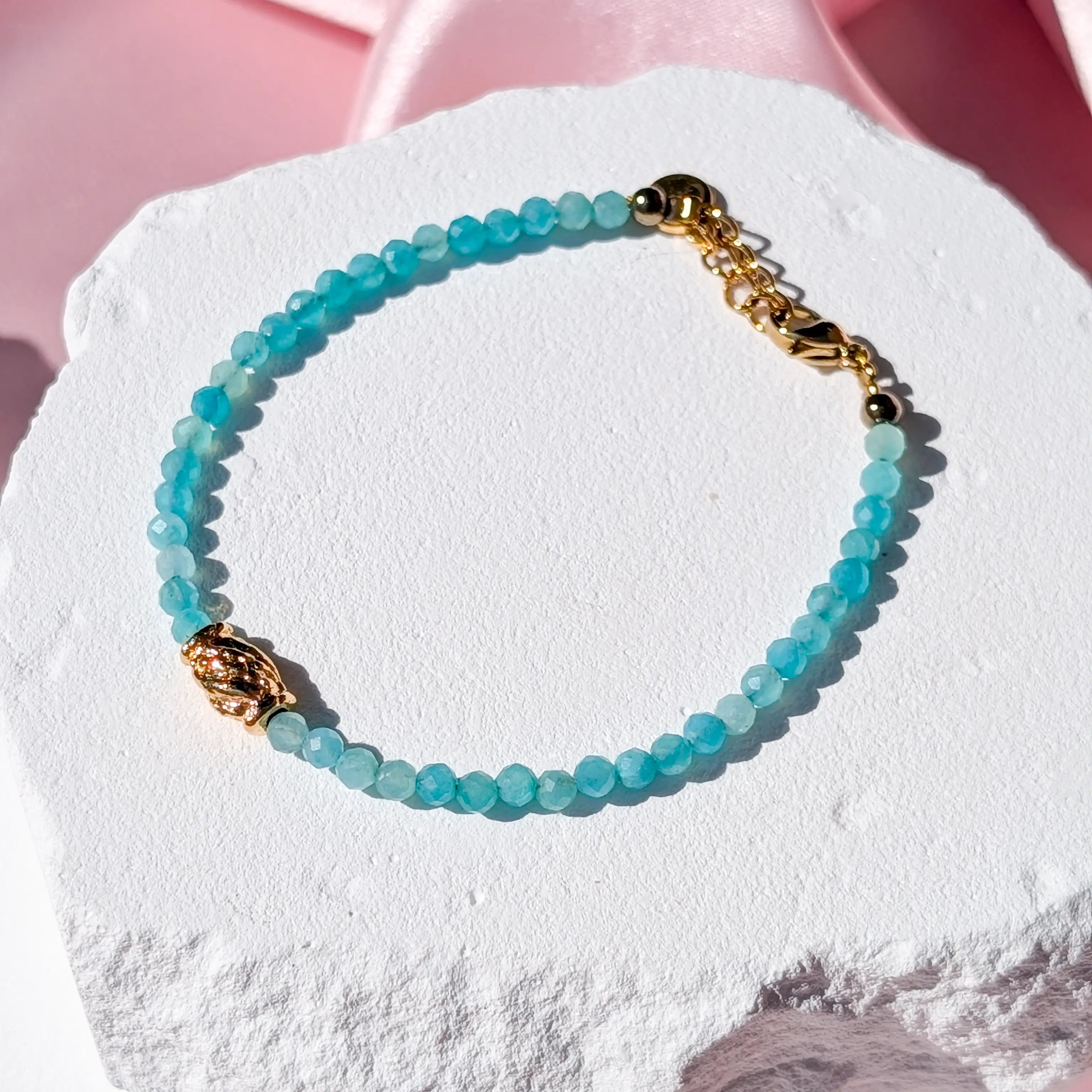 Amazonit Talisman Armband