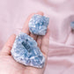 Coelestin Druse Cluster Blau Entspannung Ruhe Gelassenheit Himmel Engel Annurah deutscher Onlineshop Edelsteine Heilsteine Kristalle Spitze Turm Energie Chakra Aura