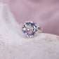 Bergkristall Clear Quarz Ring Schliff Prinzessin Verlobung klar Regenbogen durchsichtig 925 Silber Krappen Annurah deutscher Onlineshop Kristalle Heilsteine Edelsteine Schutzsteine Klarheit Hellsichtigkeit Konzentration Willenskraft Gedächtnisstärkend Wahrnehmung