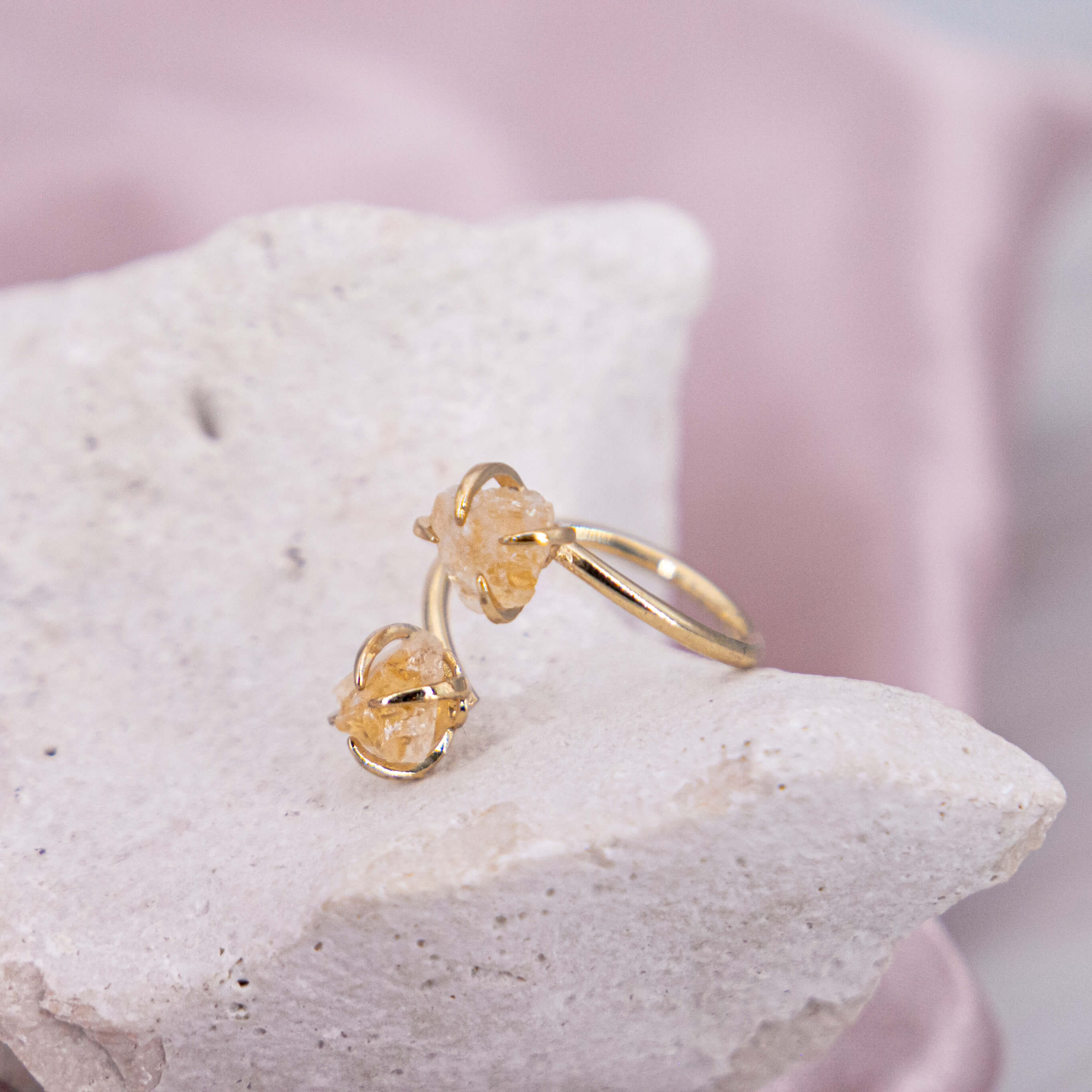 Citrin Double Ring
